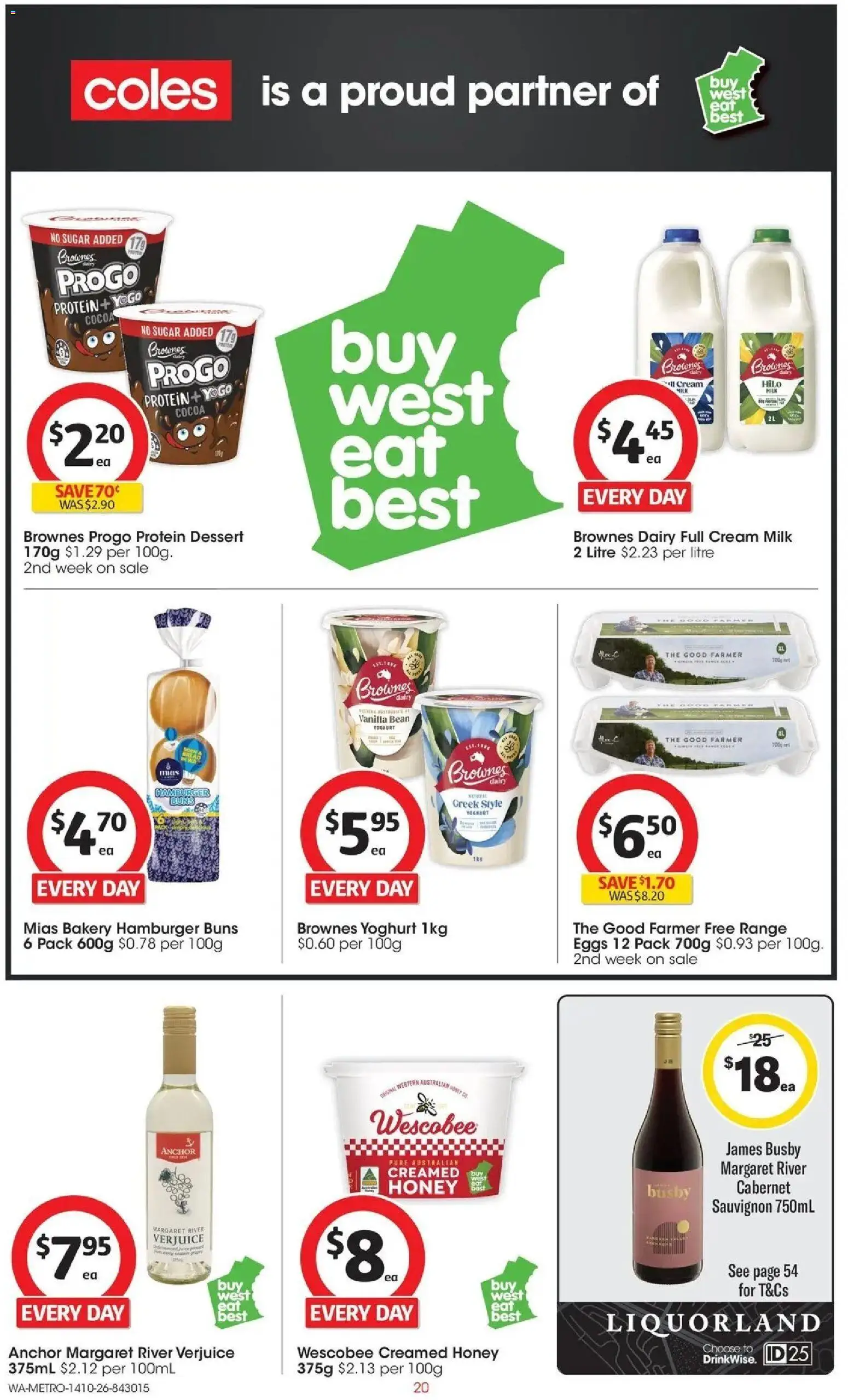 ﻿Coles catalogue valid from 14/10/2026 > Online Australia | Page: 20