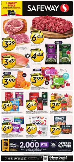 Preview of Safeway weekly flyer / circulaire from shop Safeway valid from Sep 17, 2026