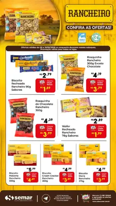 Semar Supermercado ofertas Rancheiro - Pré-Visualização do folheto da loja Semar Supermercado, válido de 08.05.2026