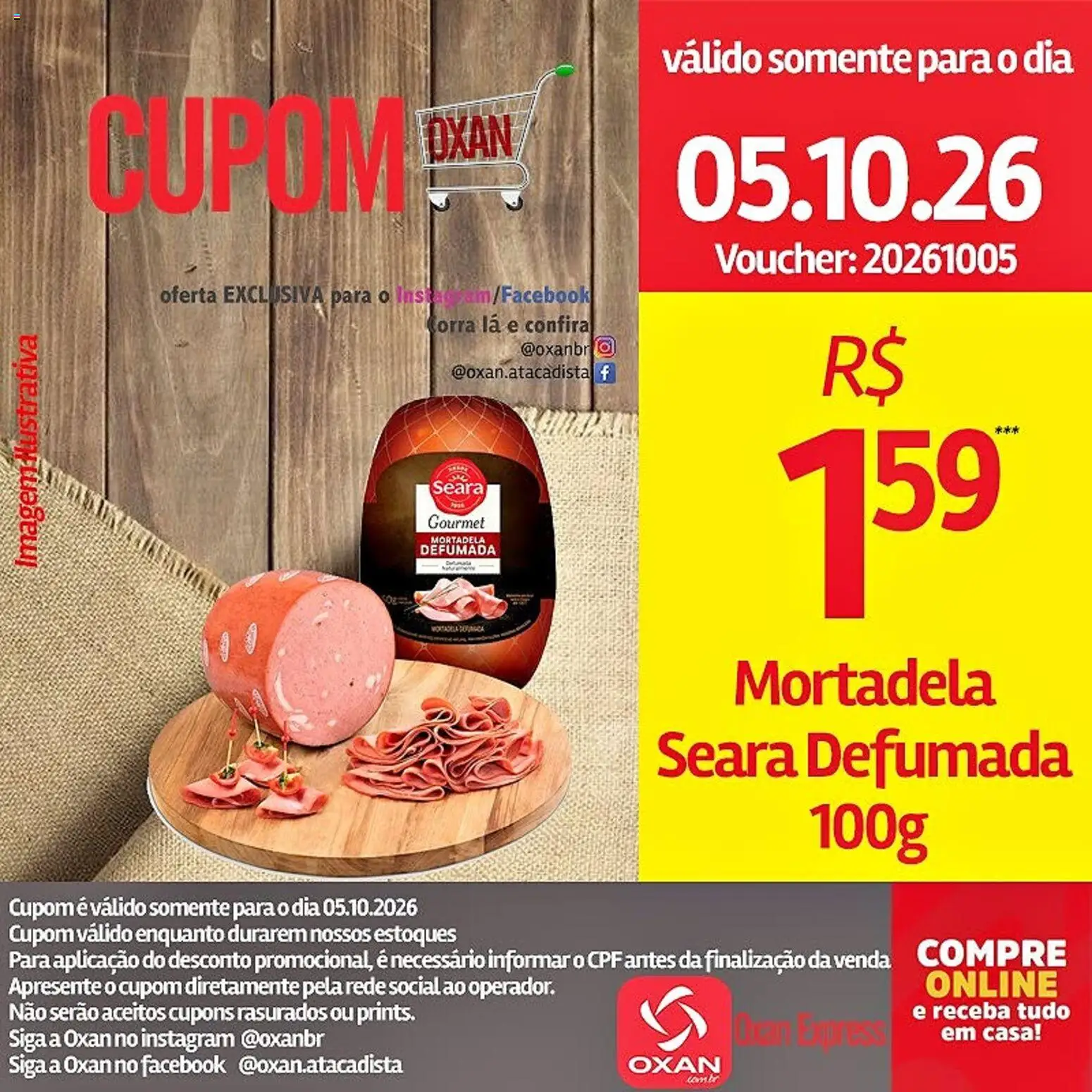 Oxan Atacadista Folheto - válido de 05/10/2026 | Página: 1
