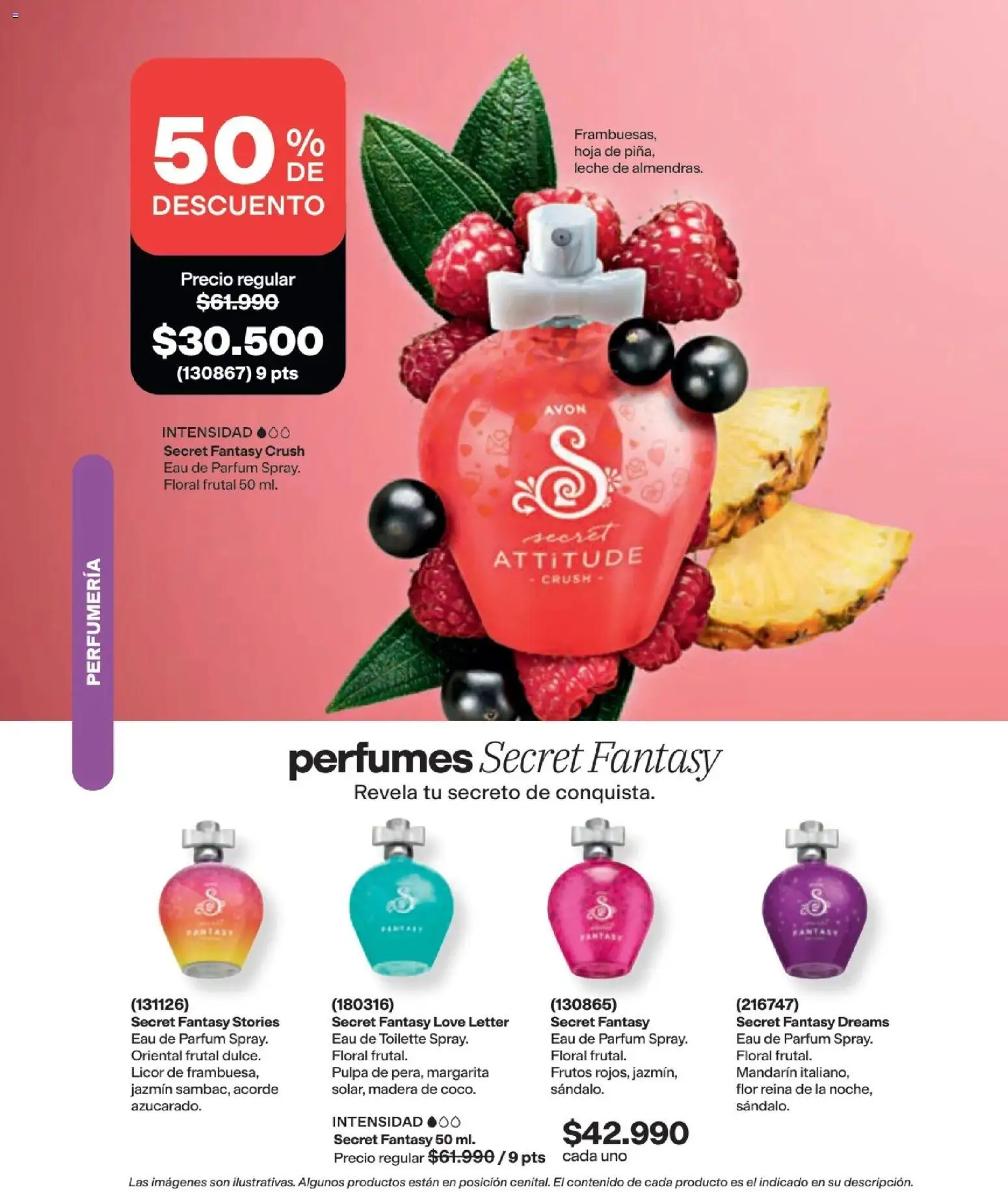 Avon revista - valida desde el 16/08/2026 | Página: 86 | Productos: Almendras, Perfumes, Leche, Hoja