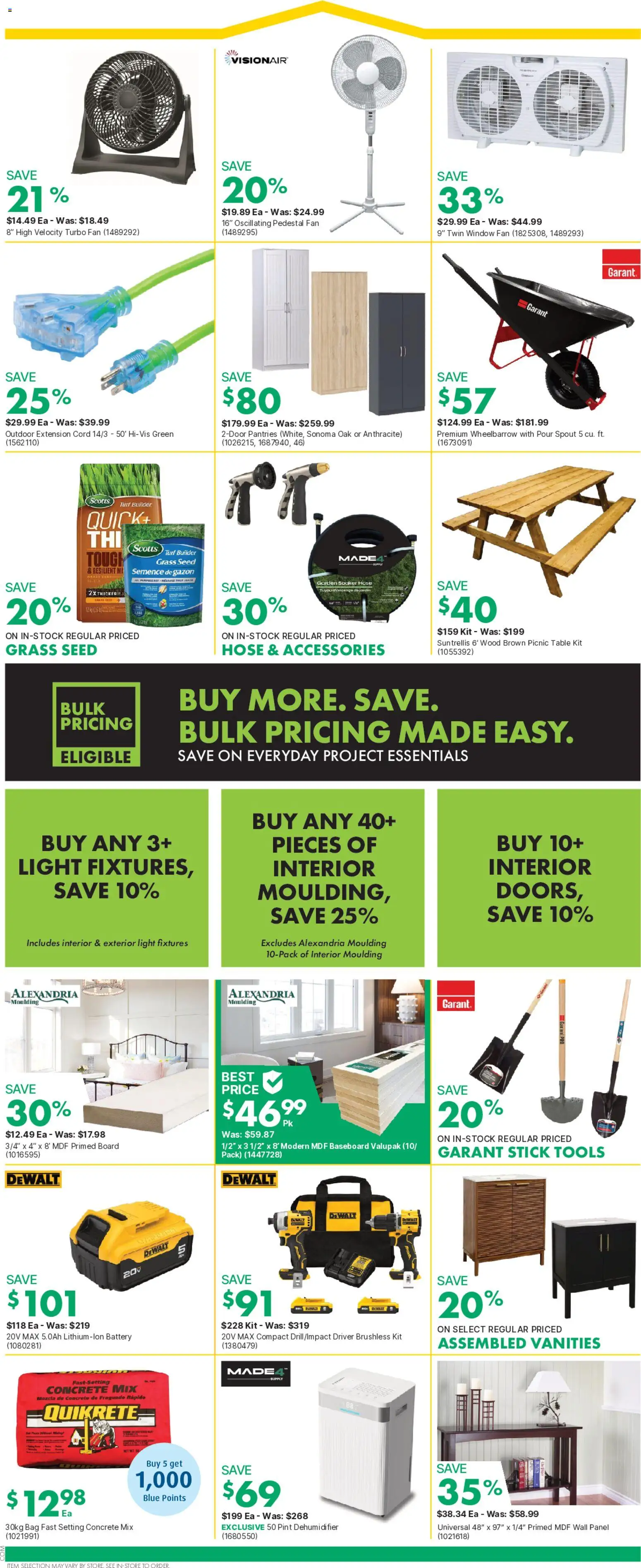Kent flyer valid from Aug 13, 2026 | Page: 2 | Products: Bag, Fan, Tools, Battery