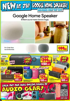 Preview of JB Hi-Fi Smash your tax time - valid from 18/06/2026 | Page: 32 | Products: Water, Audio, Speaker, Portable