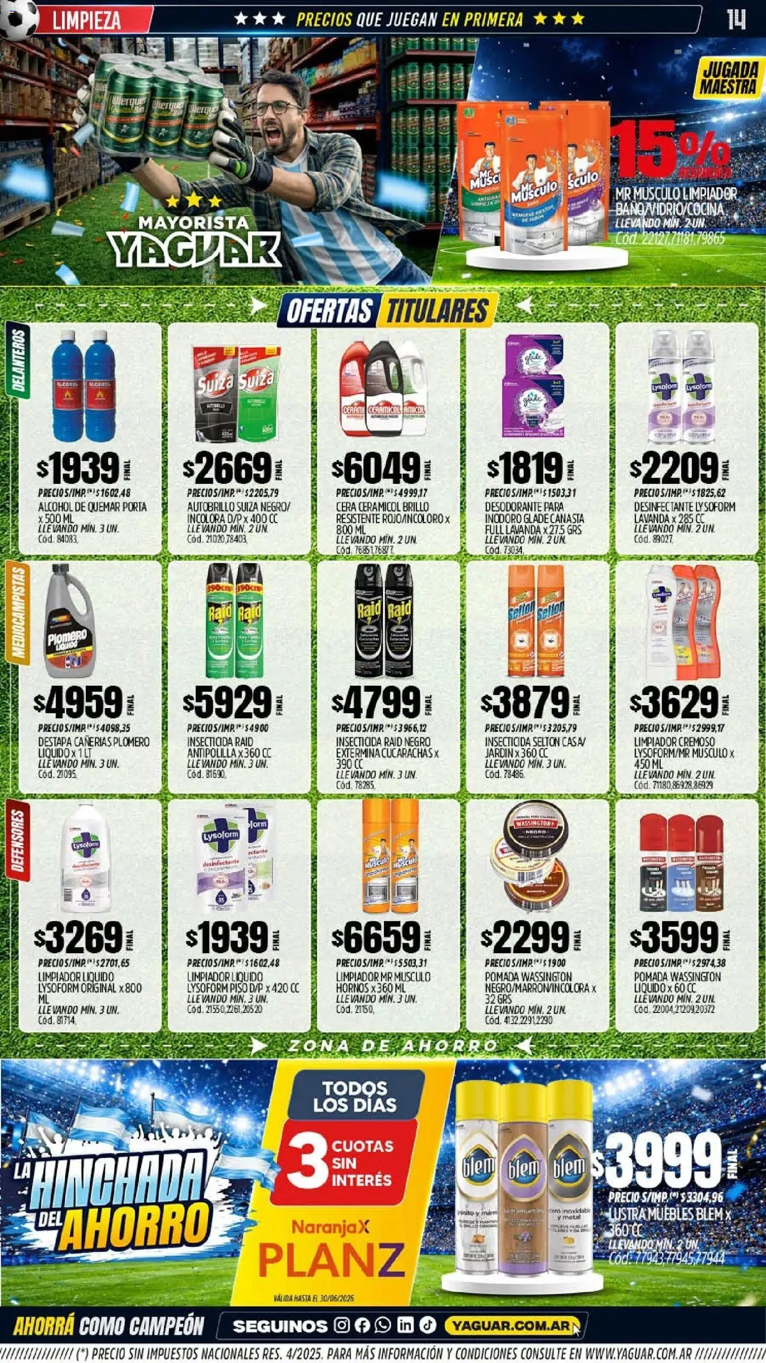 Yaguar - Oferta Semanal Chaco │ válido desde el 22/06/2026 | Página: 13