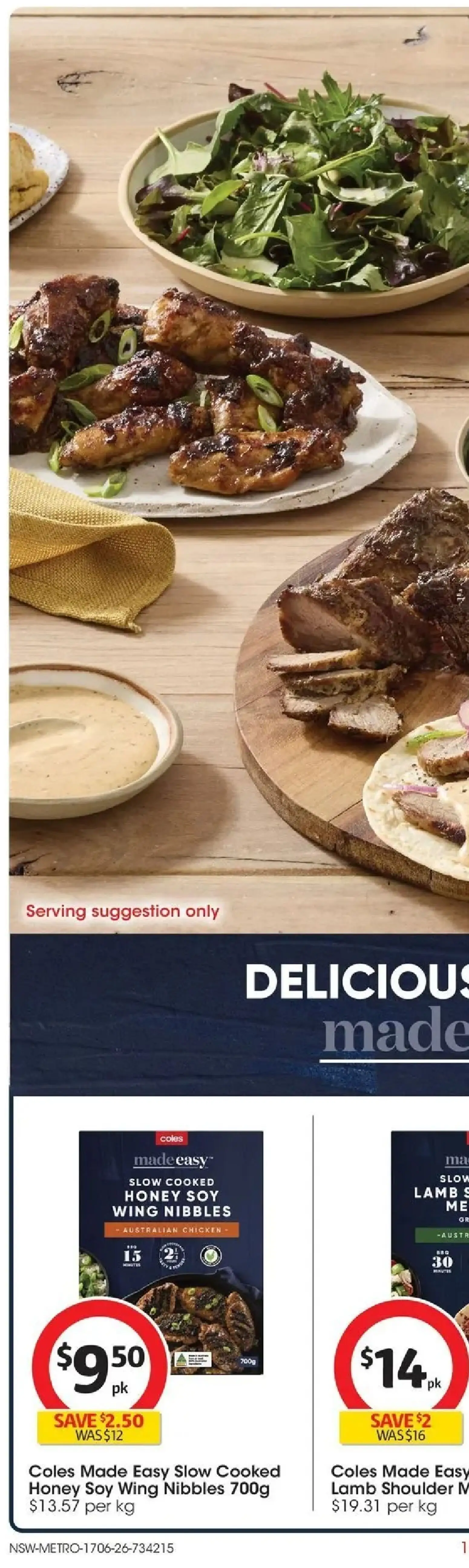 Coles catalogue - valid from 17.06.2026 | Page: 34 | Products: Honey, Chicken, Lamb