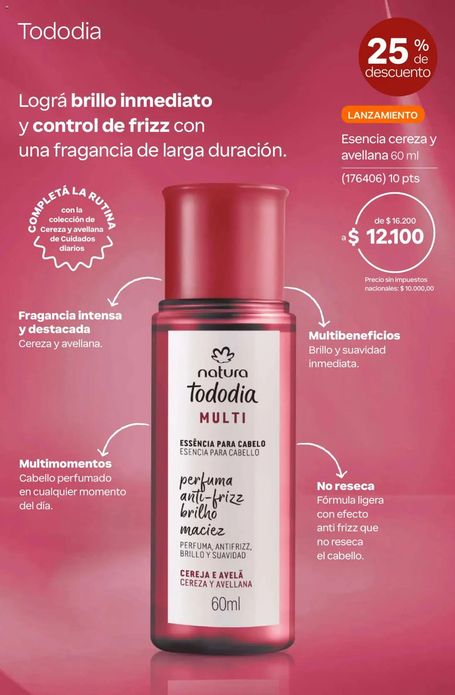 Catálogo Natura Ciclo 10 │ válido desde el 30/06/2026 | Página: 275 | Productos: Fragancia, Brillo