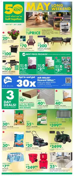Preview of Kent weekly flyer / circulaire from shop Kent valid from 14.05.2026