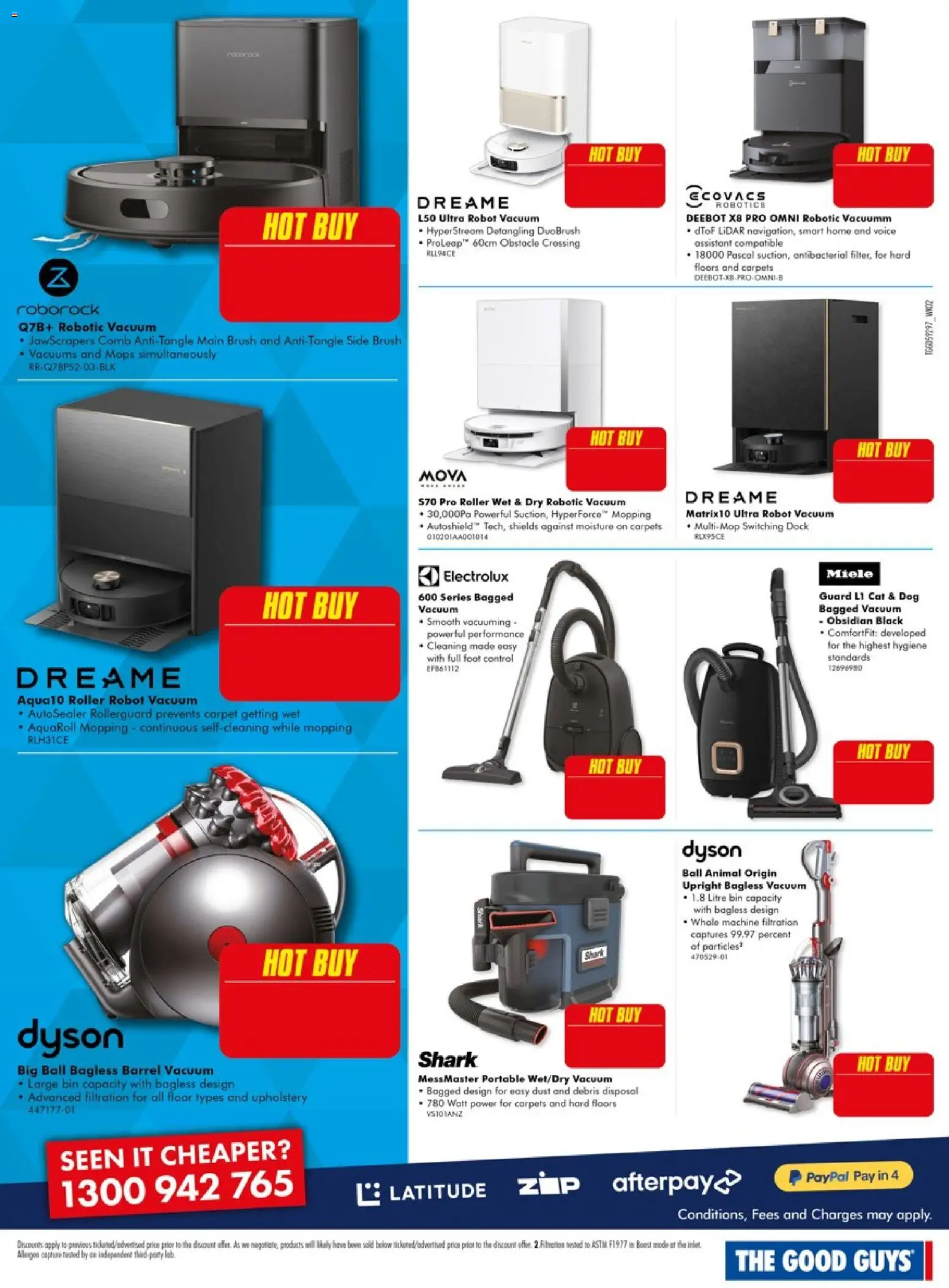 The Good Guys catalogue - valid from 09/07/2026 | Page: 11 | Products: Carpet, Brush, Portable, Robot