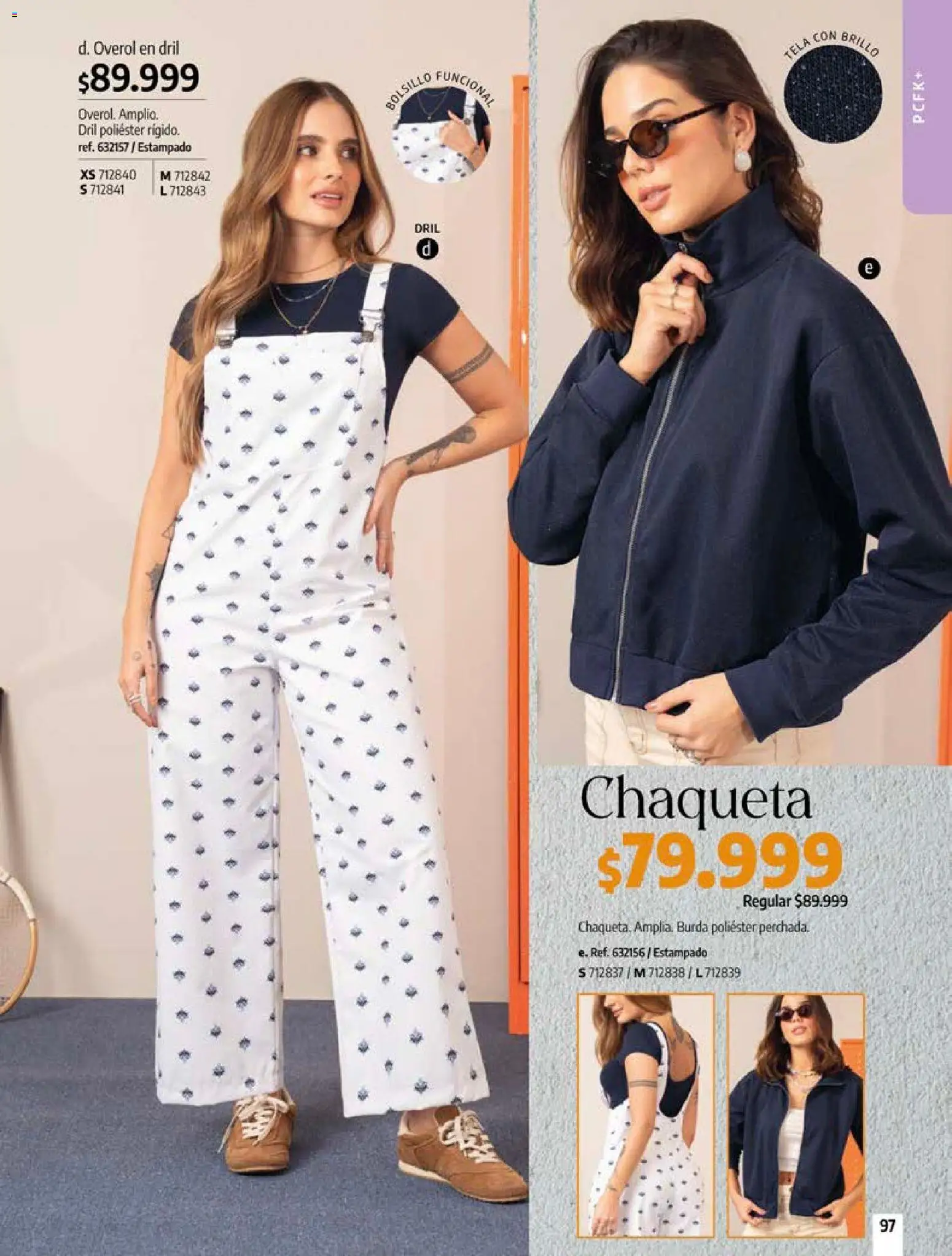 Pacifika revista - valida desde el 03.06.2026 | Página: 98 | Productos: Brillo, Overol, Chaqueta
