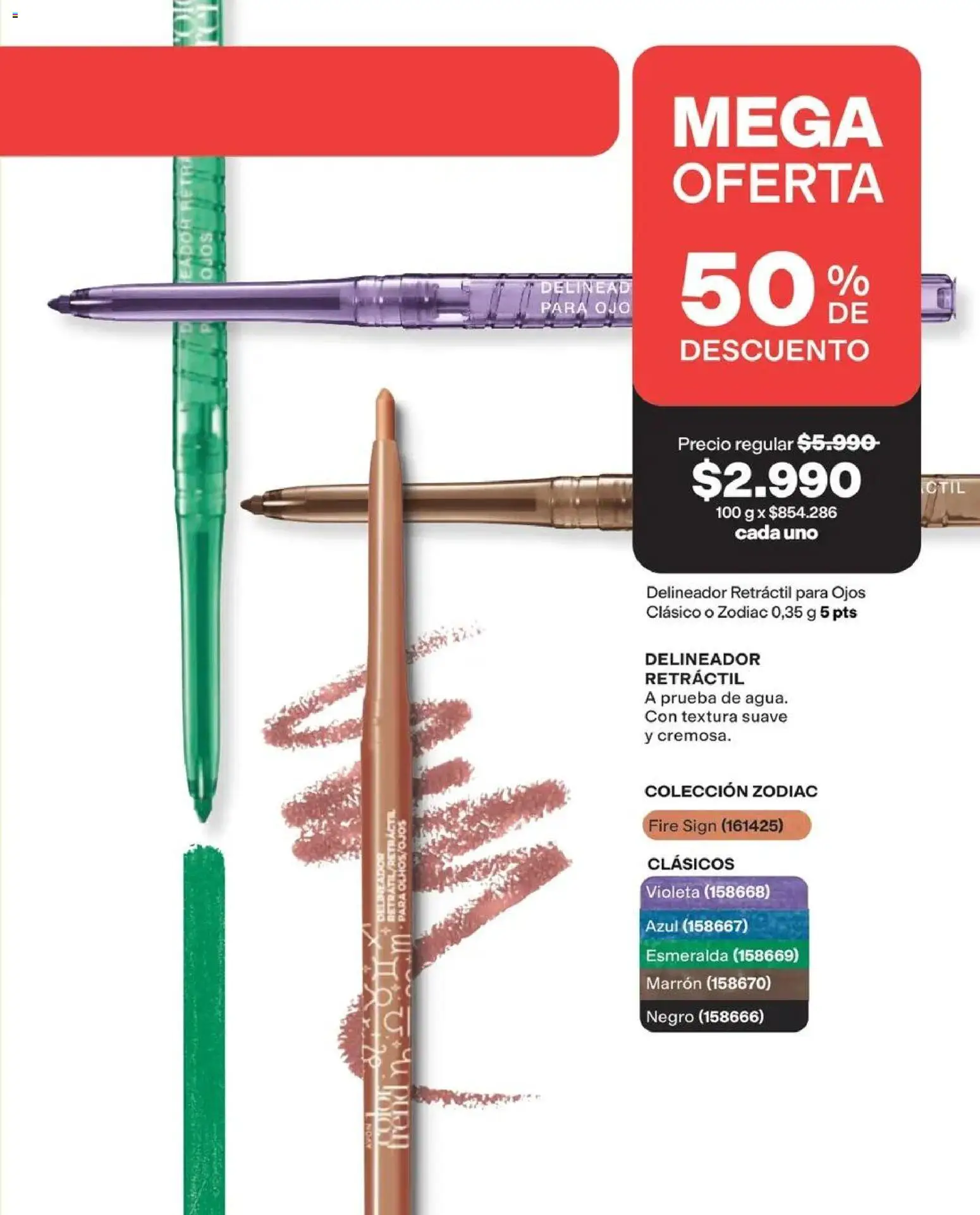 Catálogo Avon Campaña 14 │ válido desde el 15.09.2026 | Página: 154 | Productos: Delineador