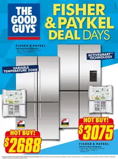 Preview of The Good Guys Fisher and Paykel - valid from 20.05.2026