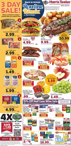 Preview of Harris Teeter weekly ads valid from 08/26/2026