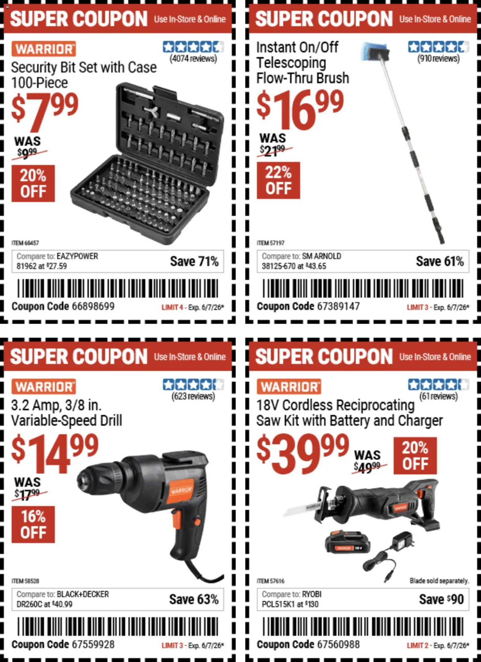Harbor Freight Weekly Ad - valid from 26.05.2026 | Page: 1