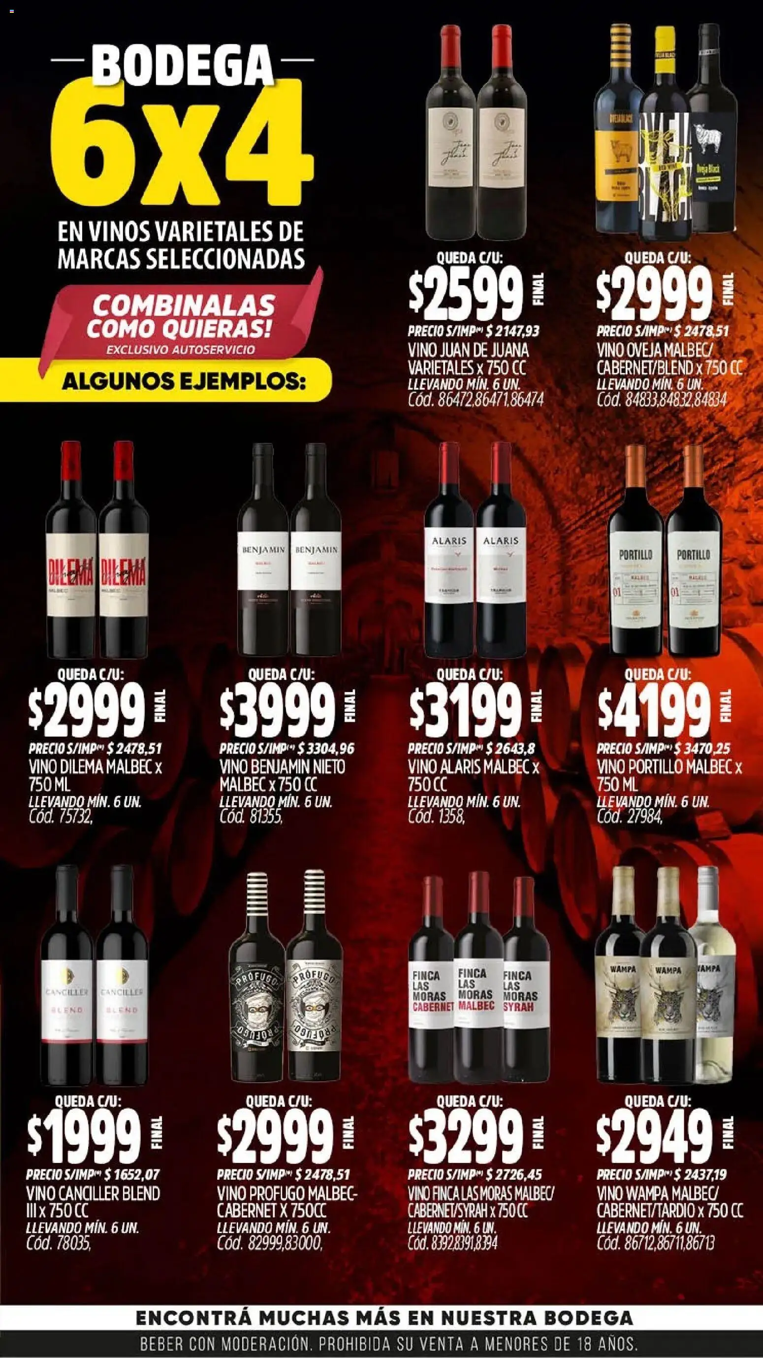 Yaguar - Oferta Semanal Santa Fé │ válido desde el 11.05.2026 | Página: 4 | Productos: Vino