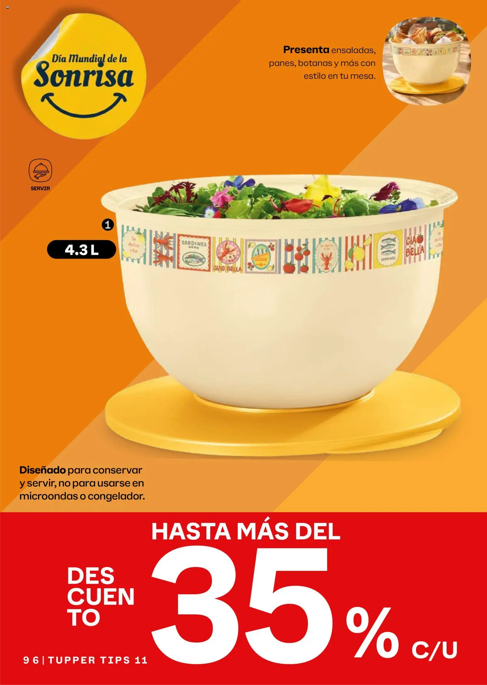 Nuevas ofertas de Tupperware válidas en toda la República Mexicana desde el 05/10/2026. ¡Encuentra las mejores ofertas en Tupperware catálogo! | Página: 96