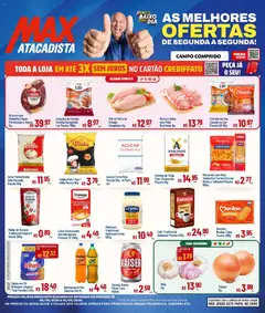 Max Atacadista ofertas Fim de Semana - Pré-Visualização do folheto da loja Max Atacadista, válido de 08.05.2026