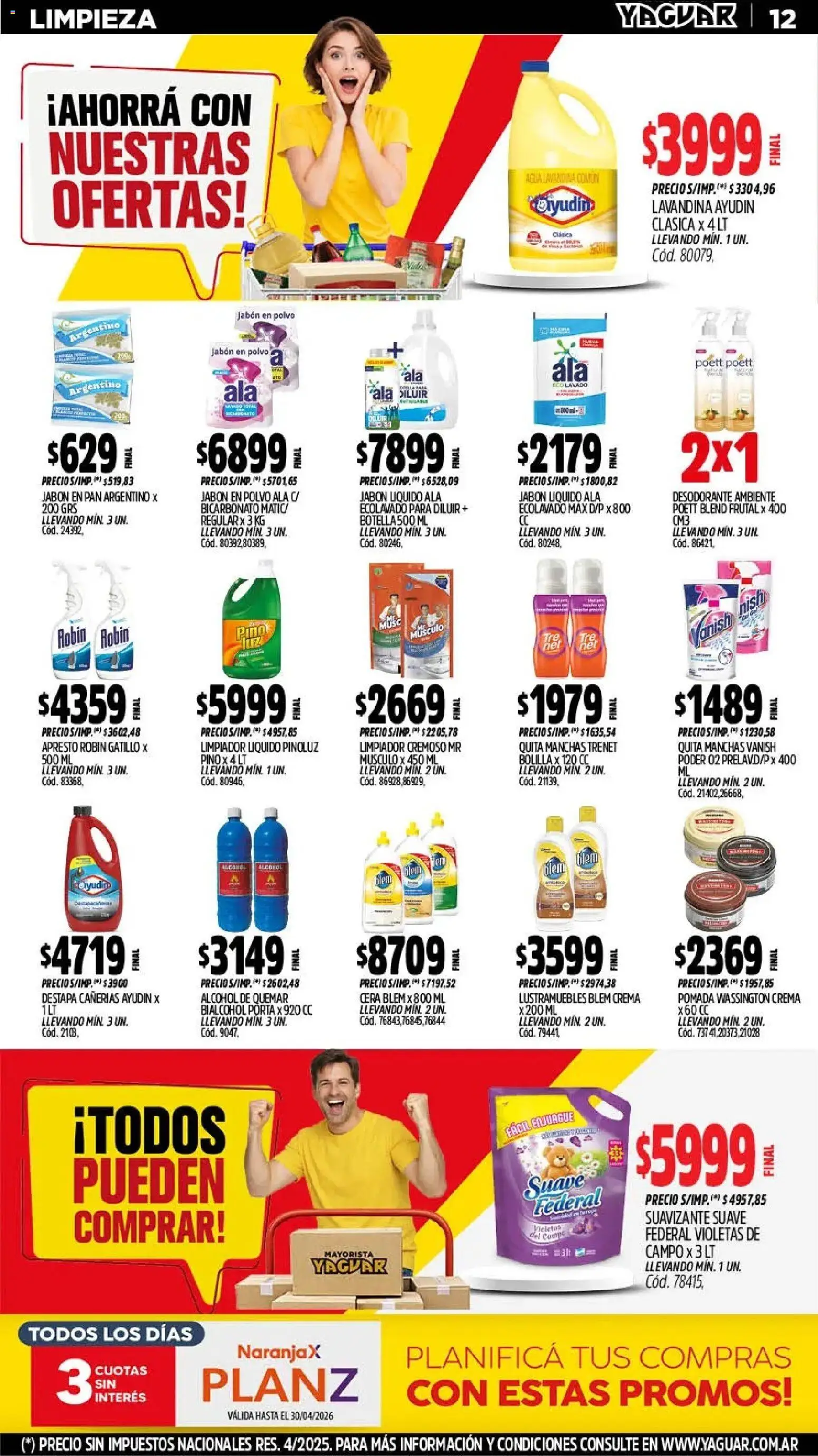 Yaguar - Oferta Semanal Trelew │ válido desde el 04.05.2026 | Página: 13