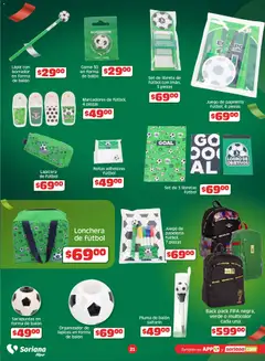 Vista previa de Soriana En México apoyamos con todo Híper Nacional, nuevo folleto de la tienda, válido en México a partir del 14.05.2026 | Página: 21 | Productos: Sacapuntas, Cuaderno, Juego, Organizador