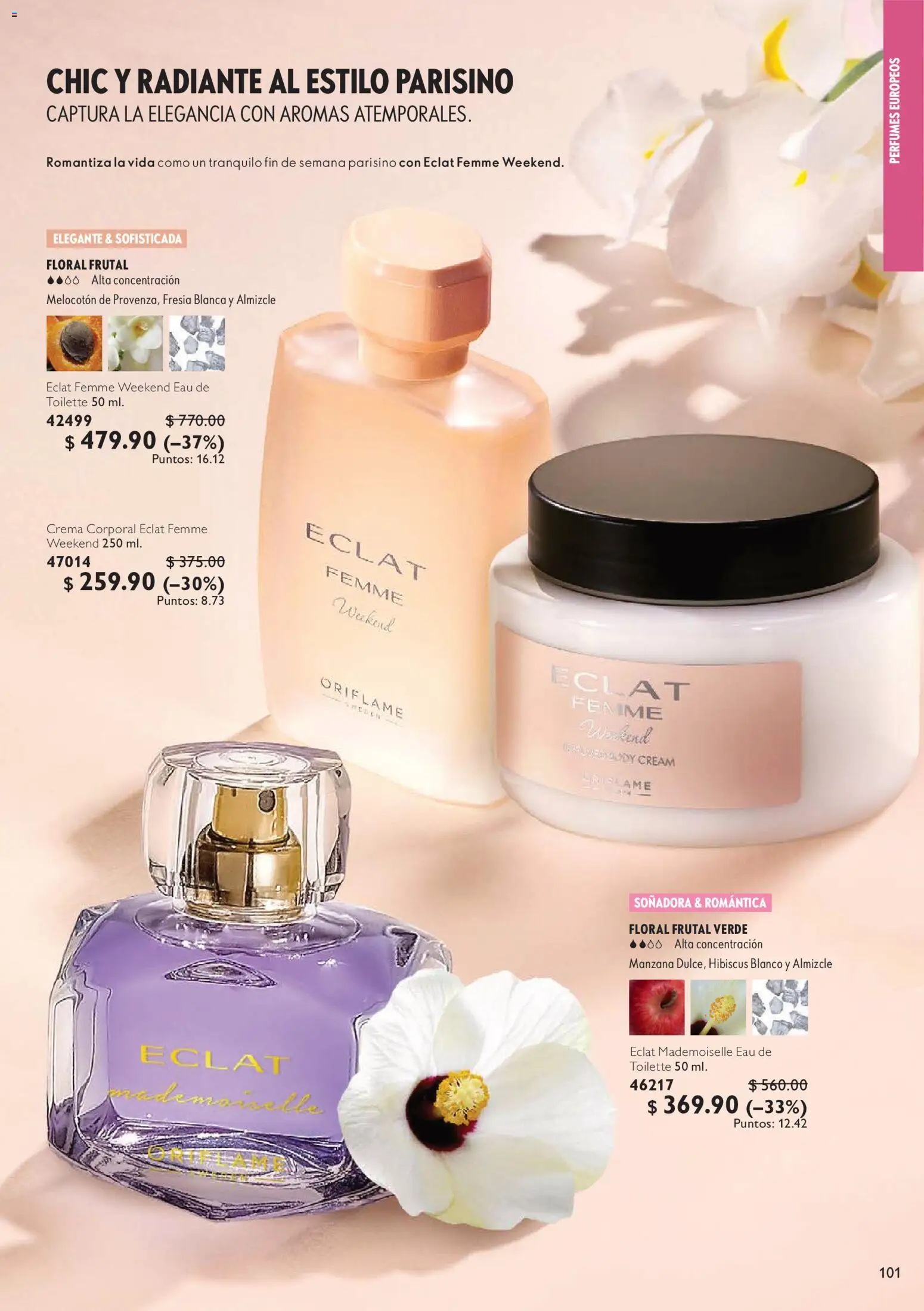 Nuevas ofertas de Oriflame válidas en toda la República Mexicana desde el 30.05.2026. ¡Encuentra las mejores ofertas en Oriflame campaña 8 2026! | Página: 101