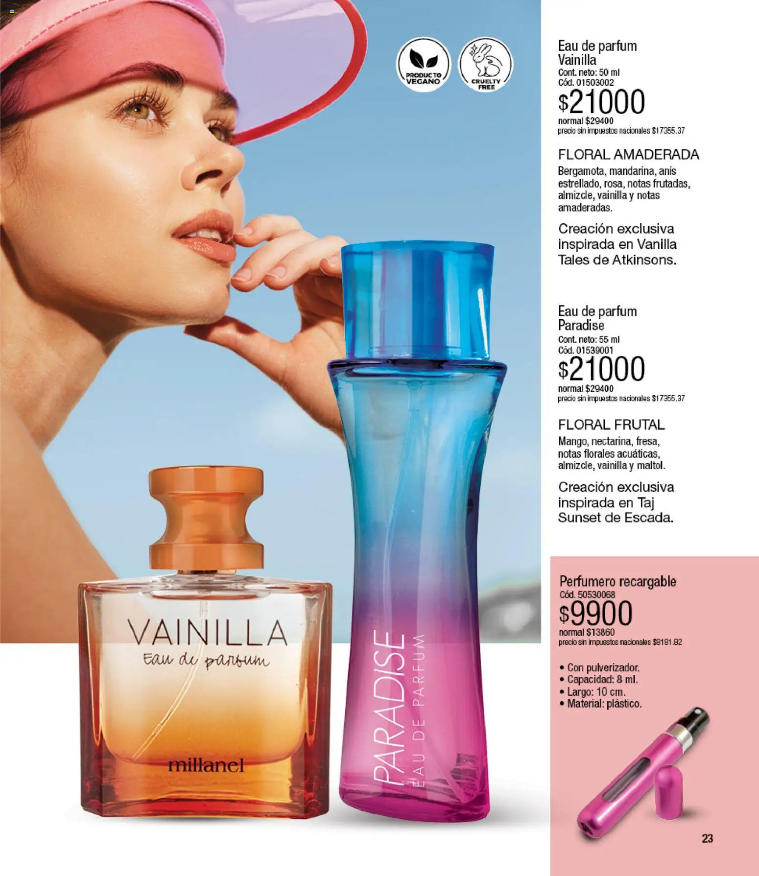 Millanel - Catálogo │ válido desde el 17/08/2026 | Página: 23 | Productos: Vainilla