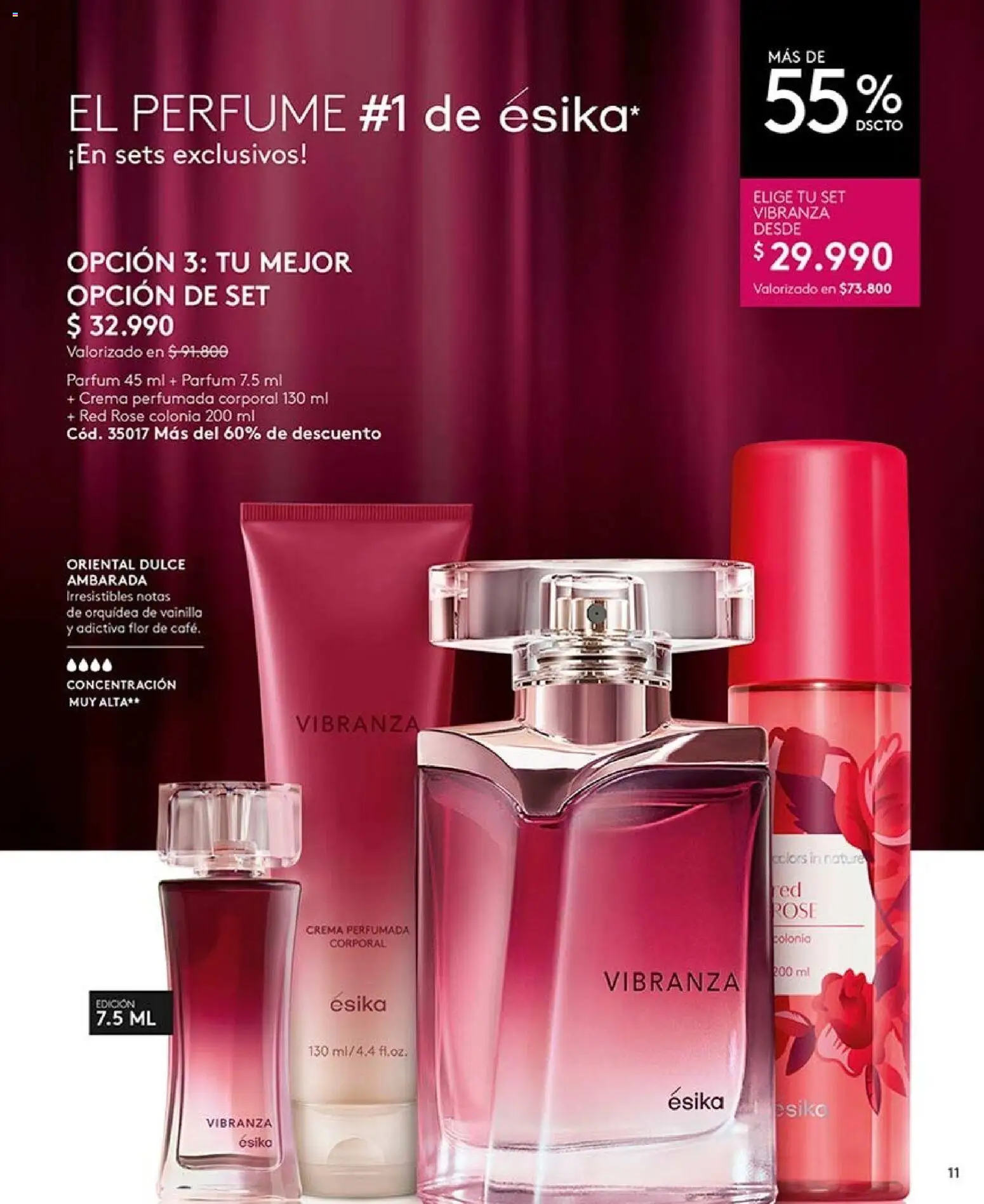 Catálogo Ésika Campaña 12 │ válido desde el 06.07.2026 | Página: 11 | Productos: Perfume, Crema