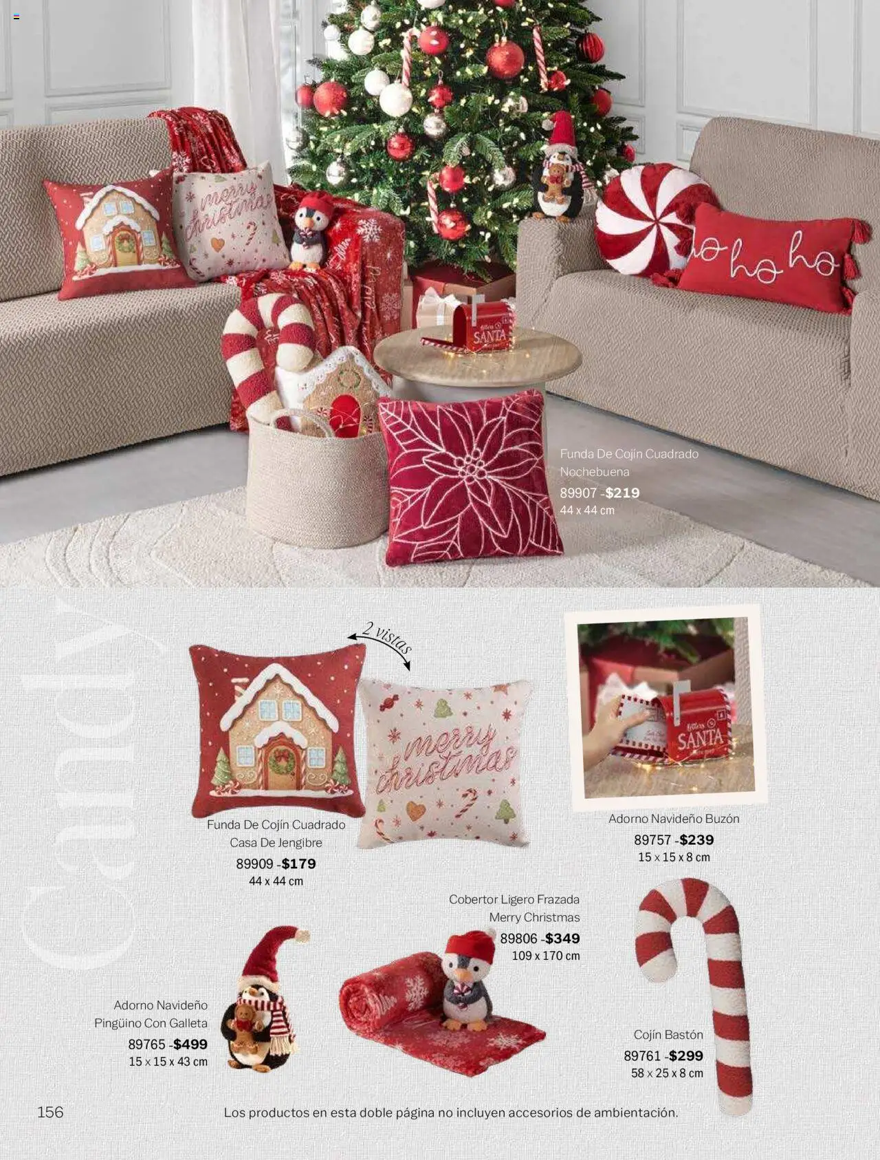 Nuevas ofertas de Vianney válidas en toda la República Mexicana desde el 15/08/2025. ¡Encuentra las mejores ofertas en Vianney - Catálogo Invierno! | Página: 158 | Productos: Cobertor, Funda, Buzón