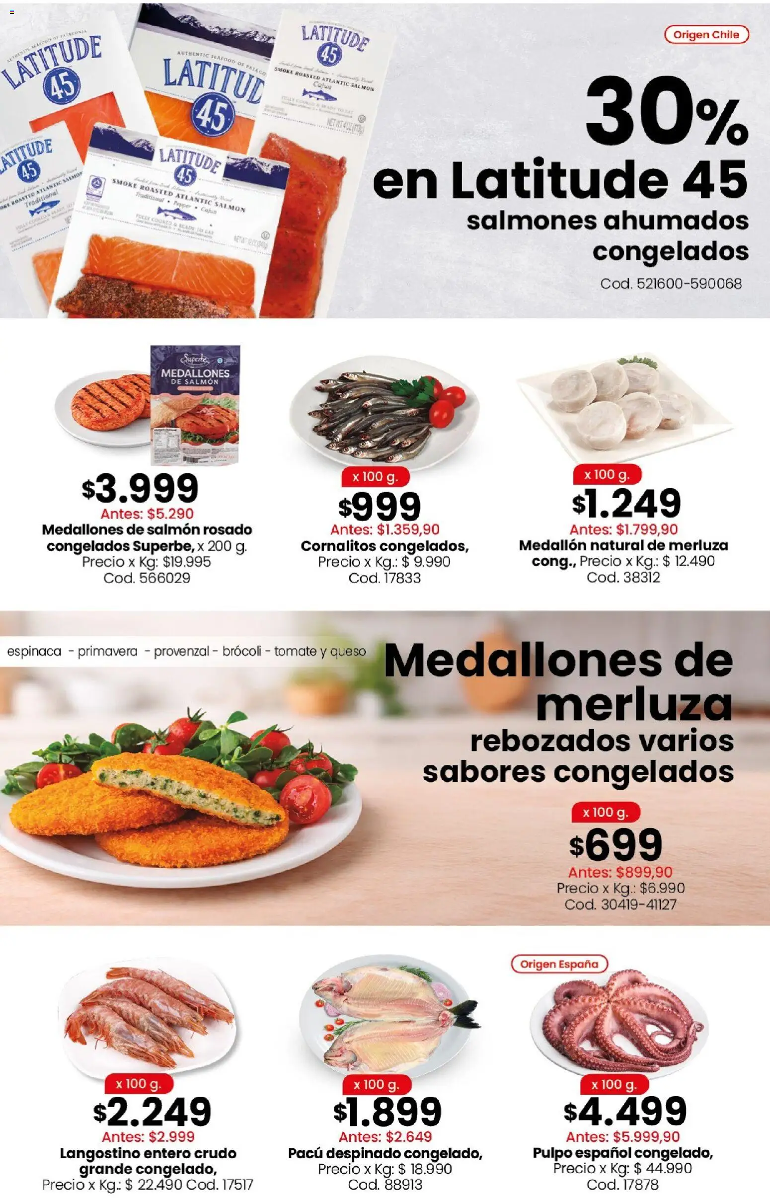 Coto - Carnes, verduras, pescadería, frescos y elaborados │ válido desde el 10/08/2026 | Página: 4 | Productos: Salmón, Queso, Espinaca, Provenzal
