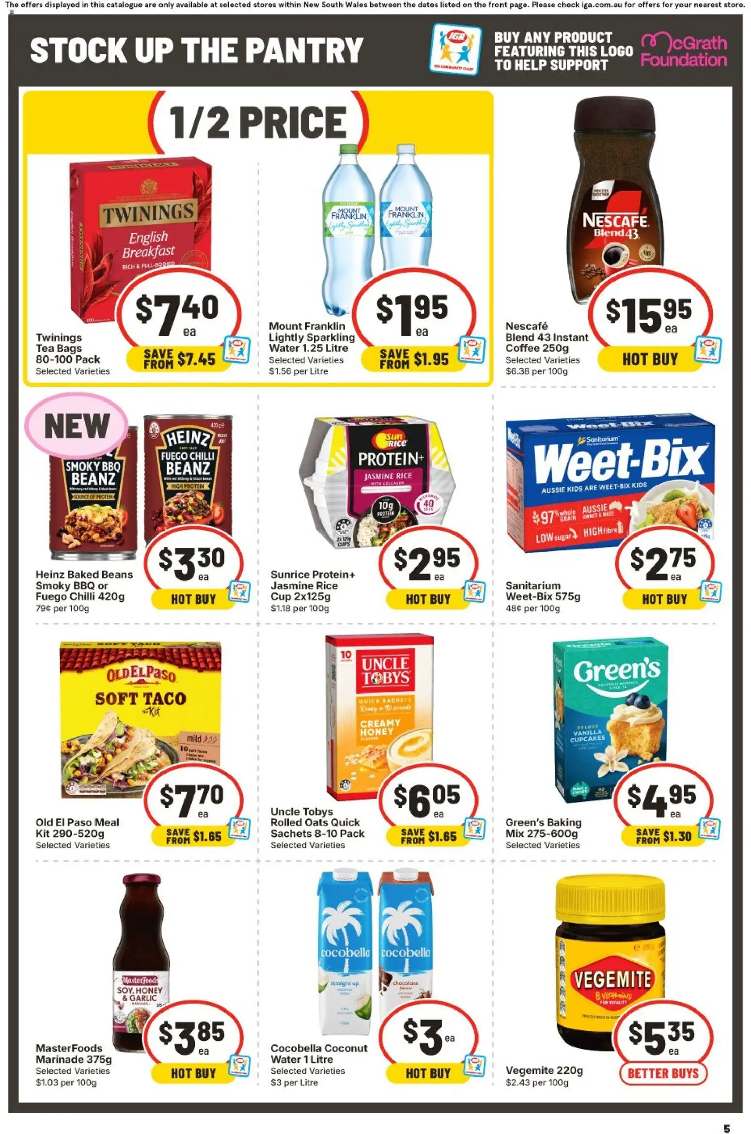 IGA catalogue - valid from 23/09/2026 | Page: 5 | Products: Lollies, Lemon, Ice, Fanta