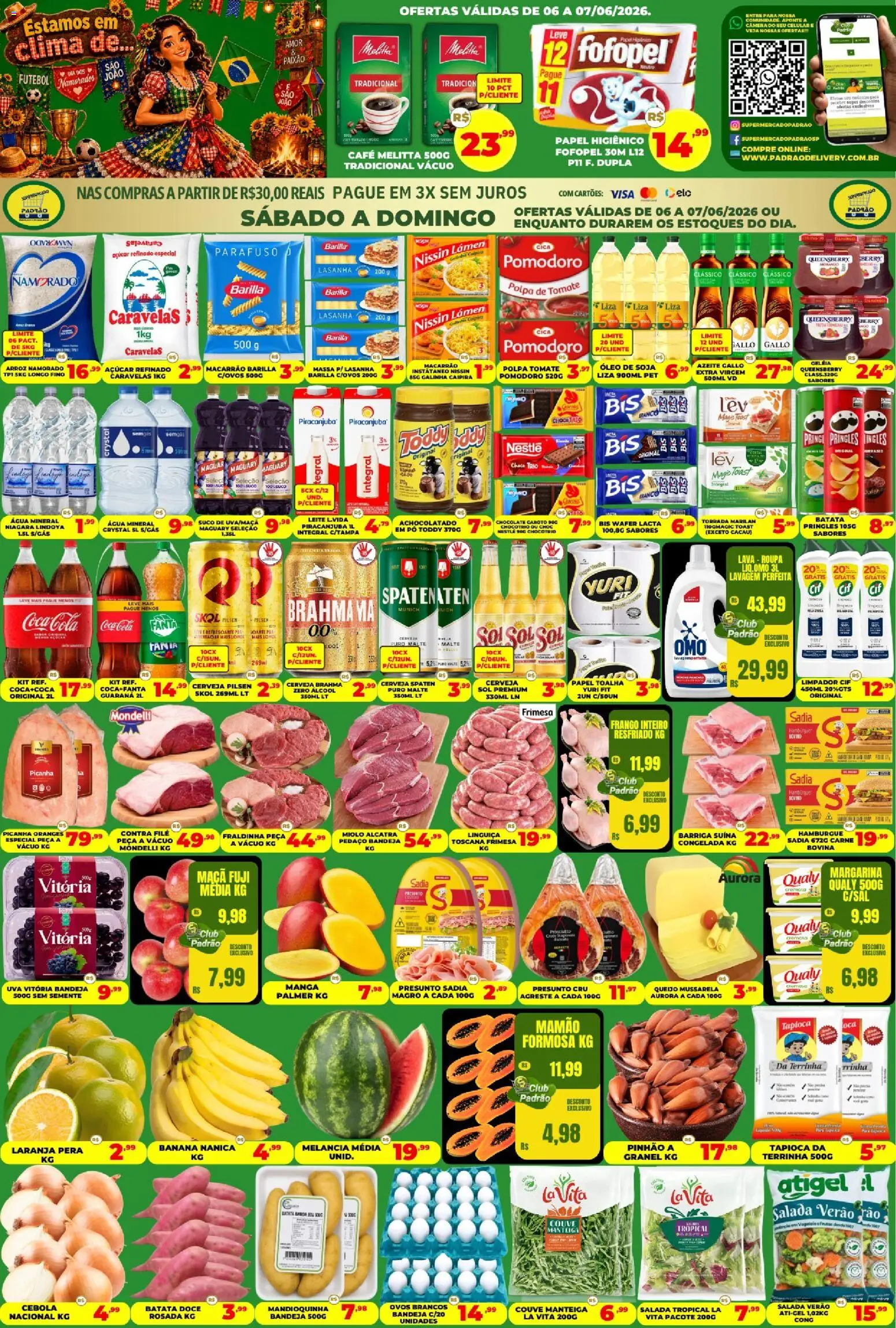 Supermercado Padrão Folheto - válido de 06.06.2026 | Página: 1