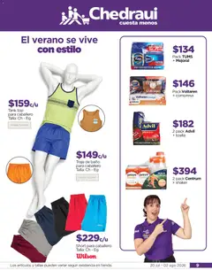 Vista previa de Chedraui folleto, nuevo folleto de la tienda, válido en México a partir del 20/07/2026 | Página: 9