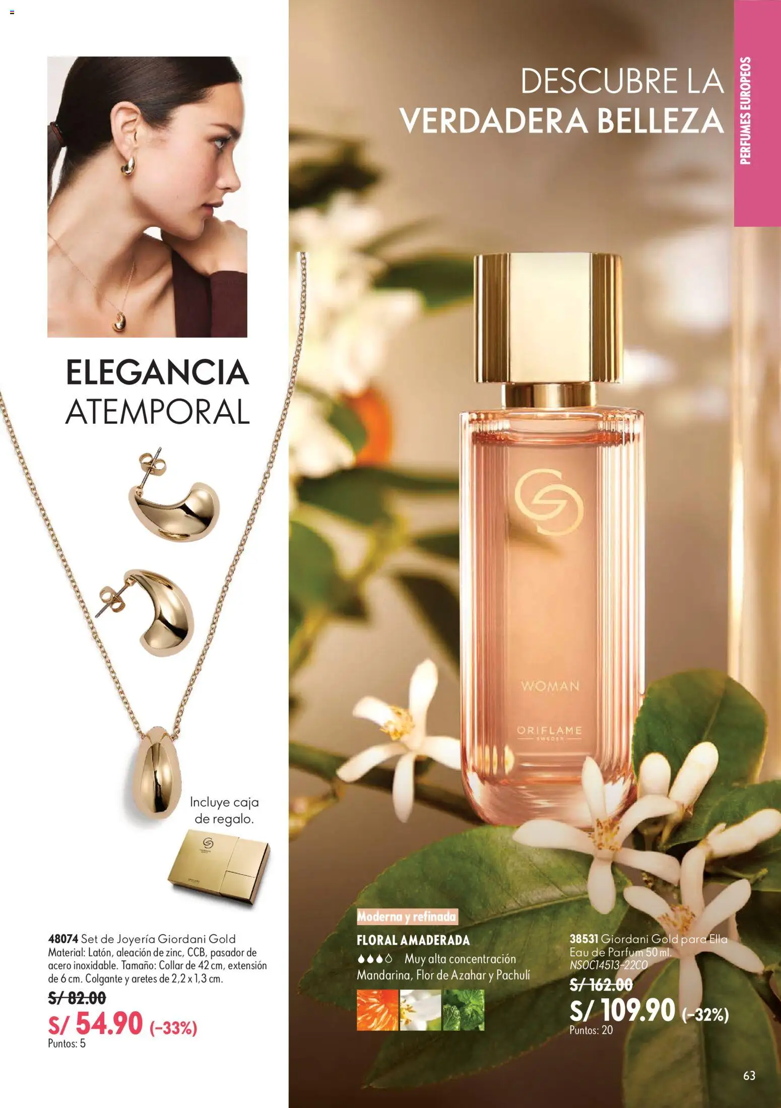 Catálogo Oriflame válido desde 20/06/2026 | Página: 63