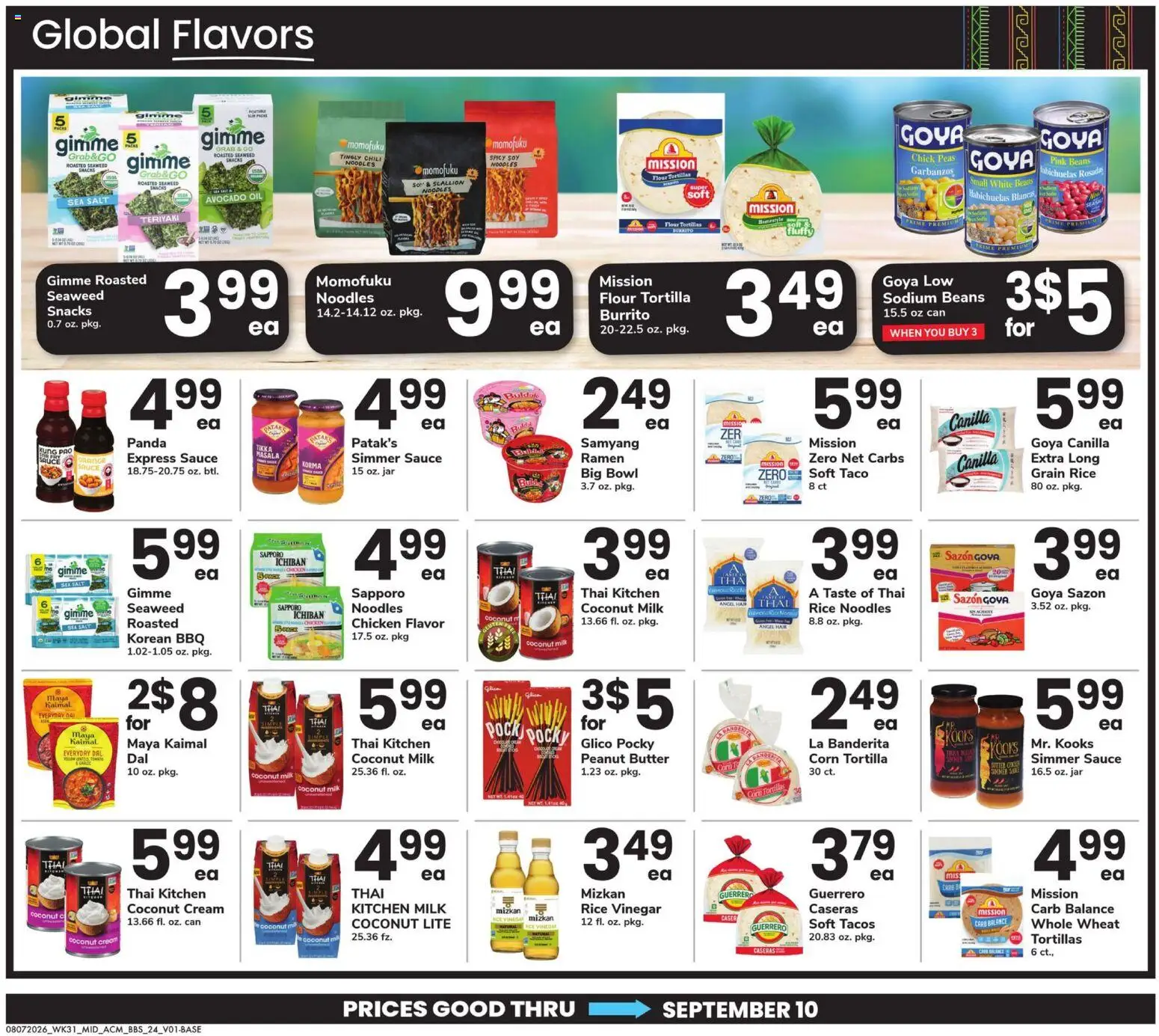 Acme Big Book of Savings - valid from 08/07/2026 | Page: 24 | Products: Corn, Cream, Sauce, Beans