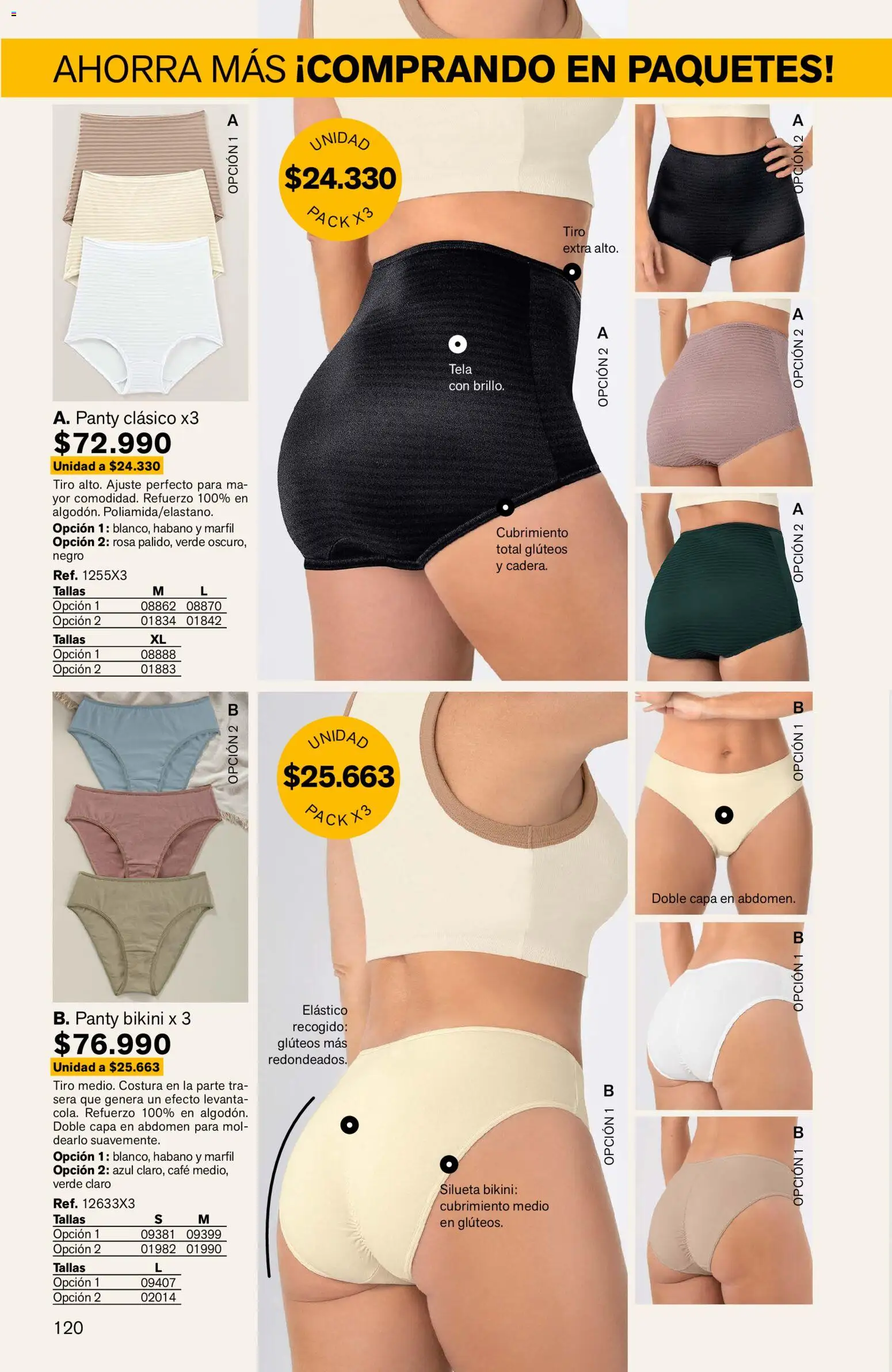 Leonisa revista - valida desde el 04.06.2026 | Página: 120 | Productos: Bikini, Brillo, Café