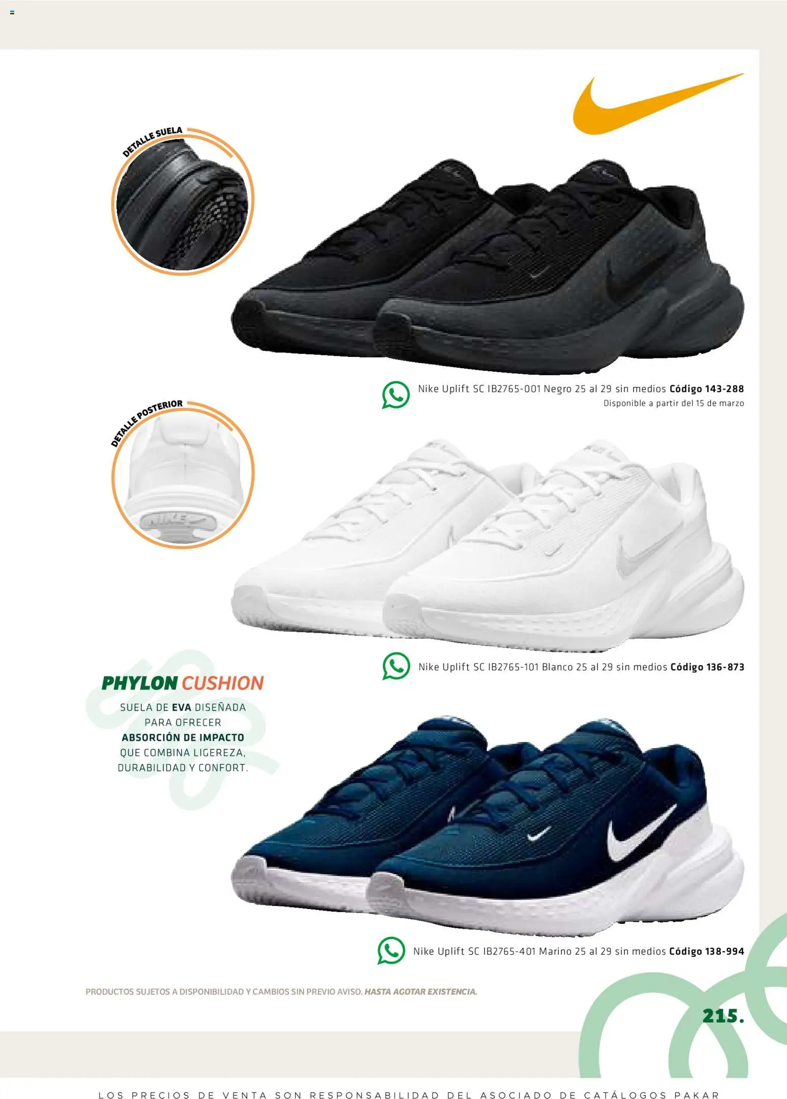 Nuevas ofertas de SC Pakar válidas en toda la República Mexicana desde el 27/02/2026. ¡Encuentra las mejores ofertas en SC Pakar catálogo Premium Men Tomo 1! | Página: 215