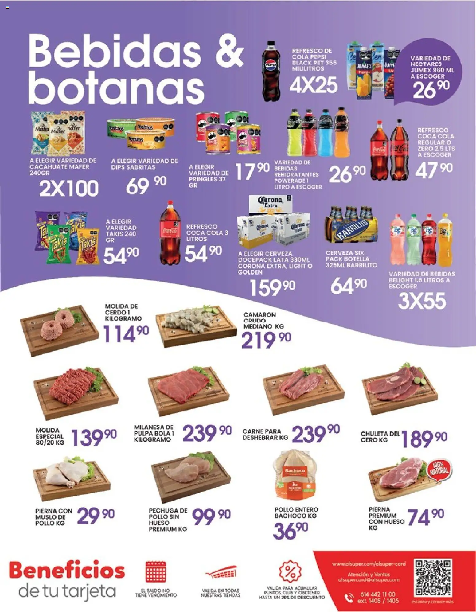 Nuevas ofertas de Alsuper válidas en toda la República Mexicana desde el 12.05.2026. ¡Encuentra las mejores ofertas en Alsuper folleto Durango! | Página: 7