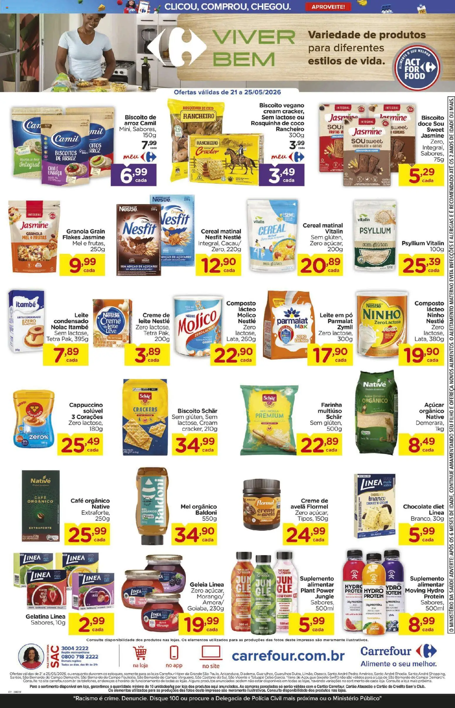 Carrefour Folheto - válido de 21.05.2026 | Página: 4 | Produtos: Café, Geleia, Rosquinha, Creme de avelã