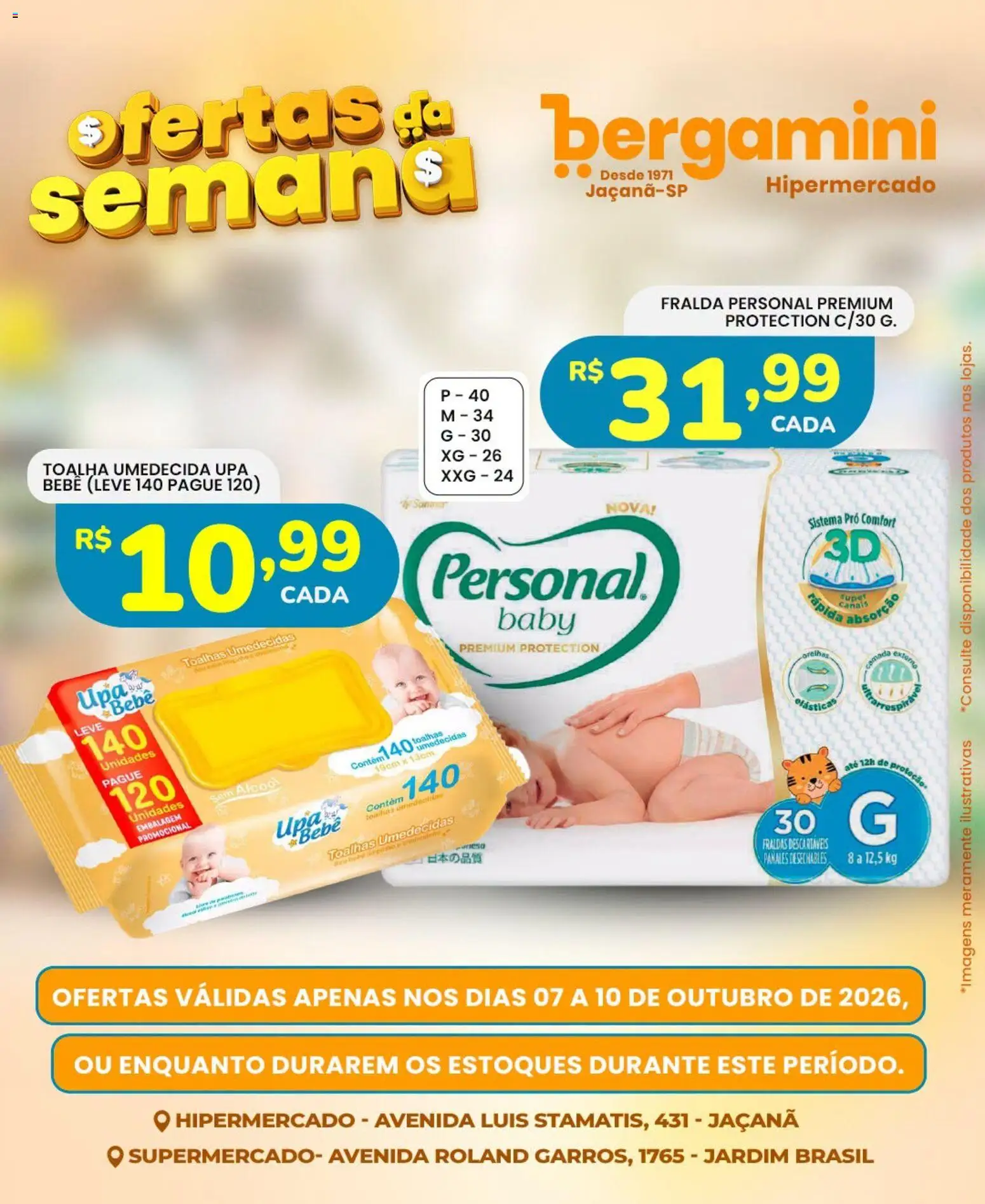 Supermercado Bergamini Folheto - válido de 07/10/2026 | Página: 18