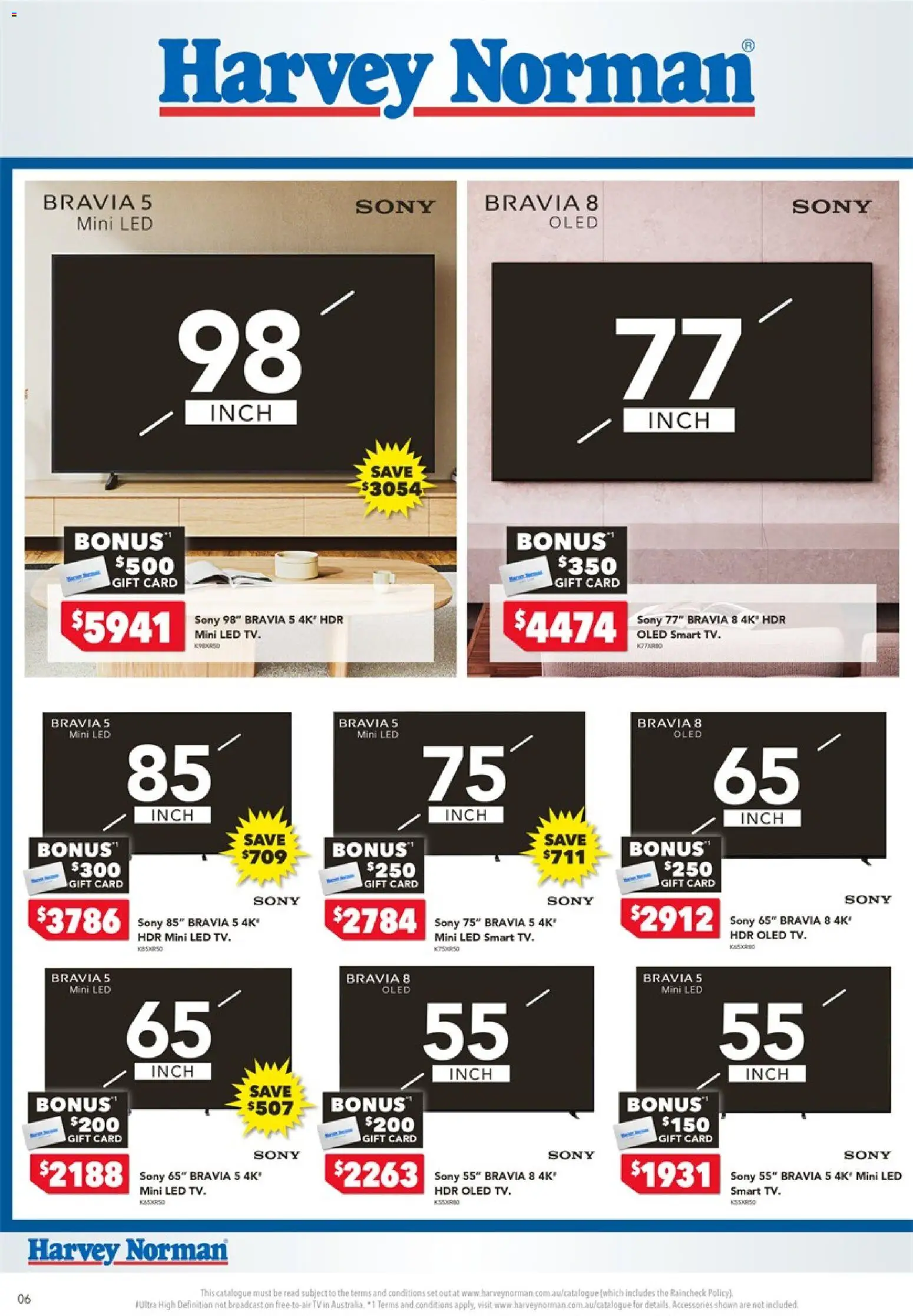 Harvey Norman catalogue - valid from 18.05.2026 | Page: 6 | Products: Accessories, Tv