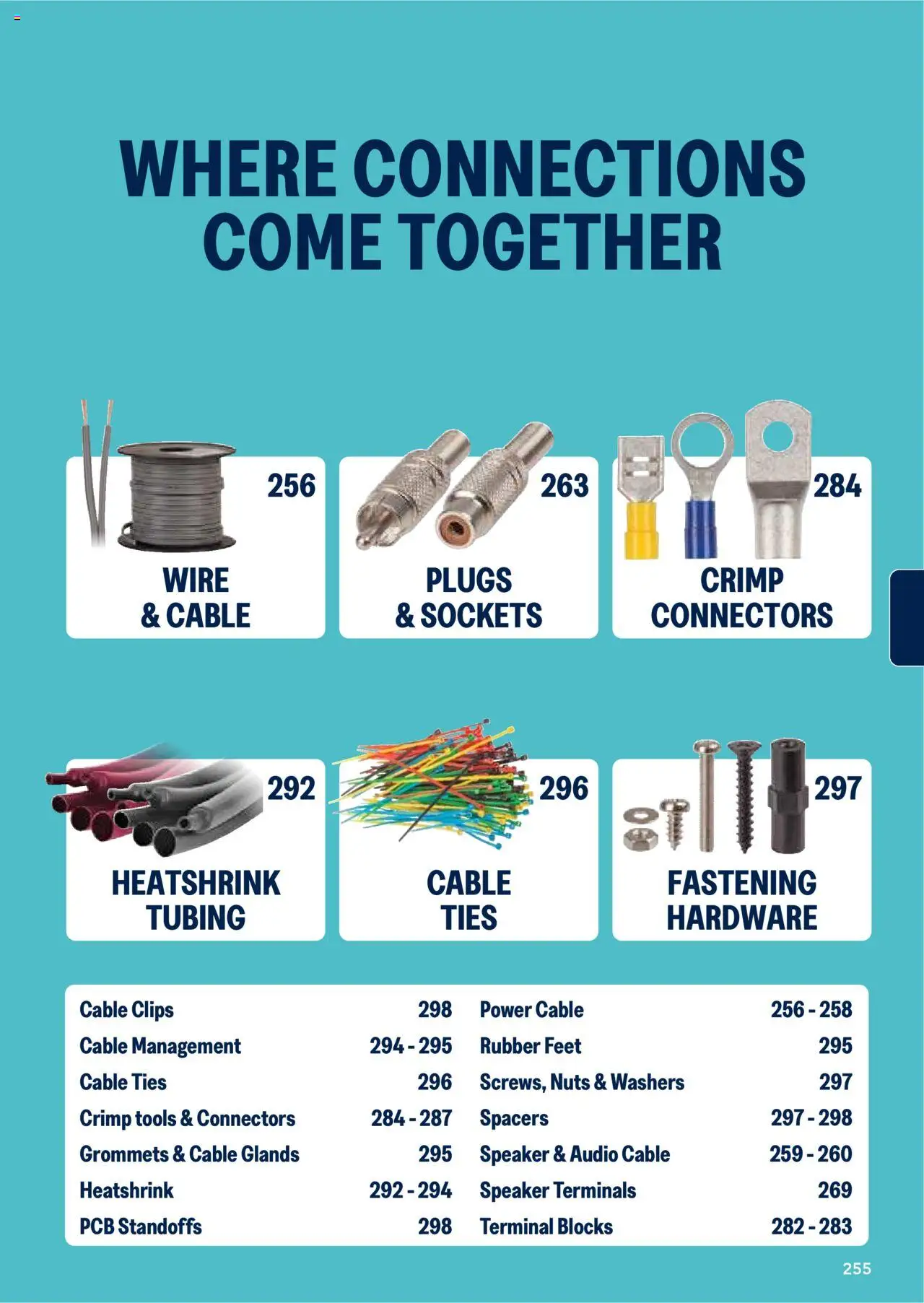 Jaycar catalogue - valid from 09/07/2025 | Page: 255 | Products: Nuts, Cable, Speaker, Tools