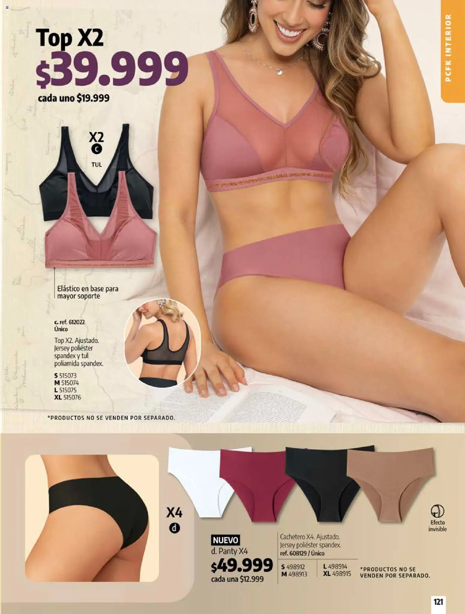 Pacifika revista - valida desde el 18/10/2026 | Página: 121 | Productos: Cachetero, Top