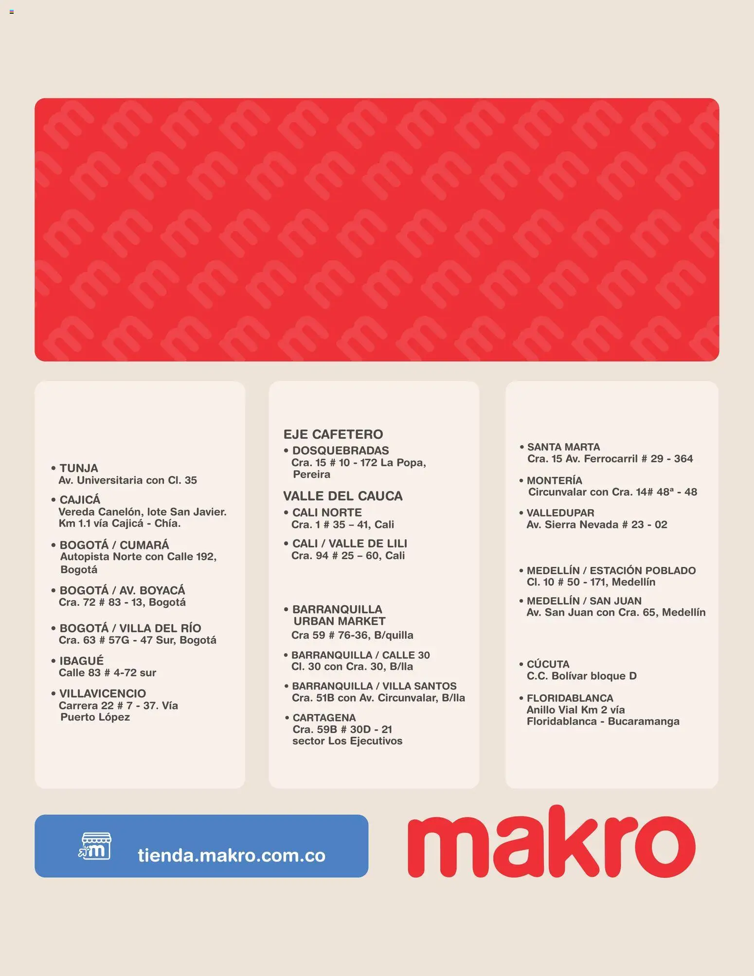 Makro revista - valida desde el 08.05.2026 | Página: 4 | Productos: Anillo, Sierra