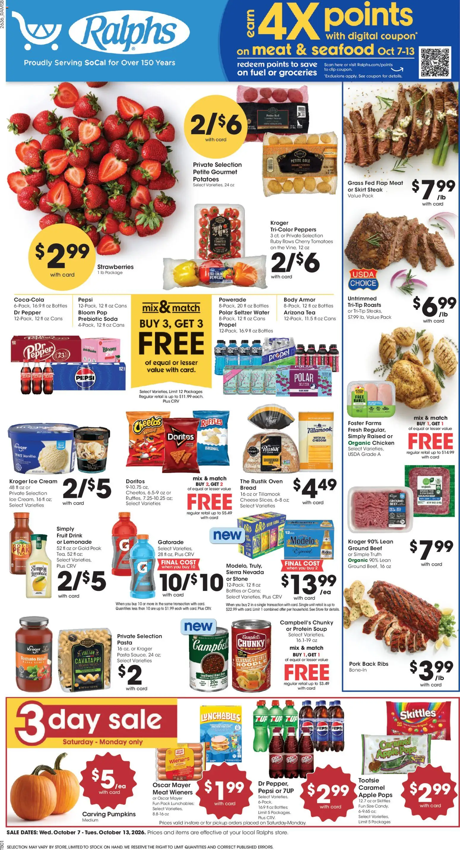 Ralphs Weekly Ad - valid from 10/07/2026 | Page: 1
