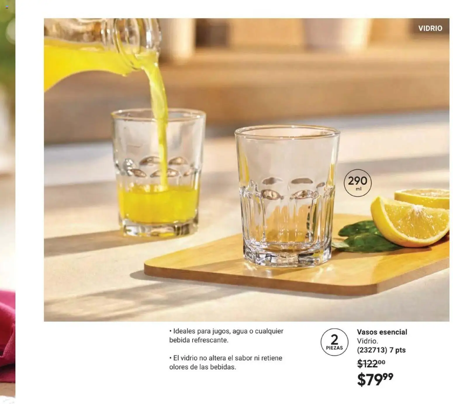 Nuevas ofertas de AVON válidas en toda la República Mexicana desde el 24.04.2026. ¡Encuentra las mejores ofertas en AVON Casa & Estilo 7 2026! | Página: 129 | Productos: Agua, Vasos