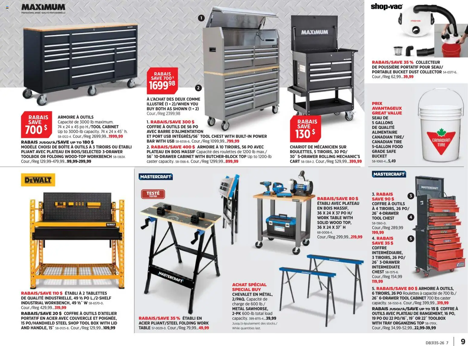 Canadian Tire flyer valid from Aug 27, 2026 | Page: 9