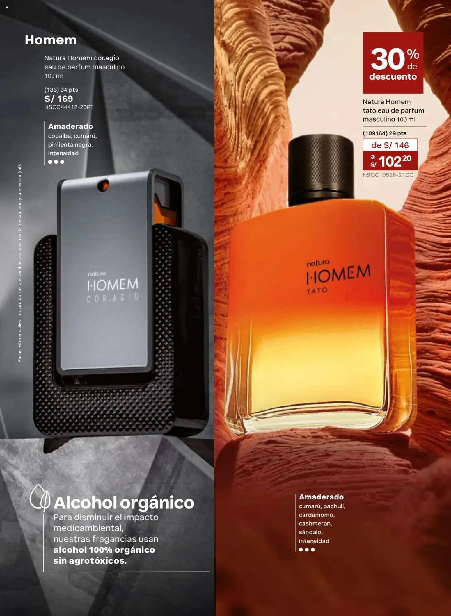 Catálogo Natura válido desde 31/03/2026 | Página: 56 | Productos: Alcohol