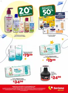 Vista previa de Soriana Más útiles más ahorro Mercado Nacional, nuevo folleto de la tienda, válido en México a partir del 13/08/2026 | Página: 15 | Productos: Shampoo, Desinfectante, Alcohol en gel, Alcohol