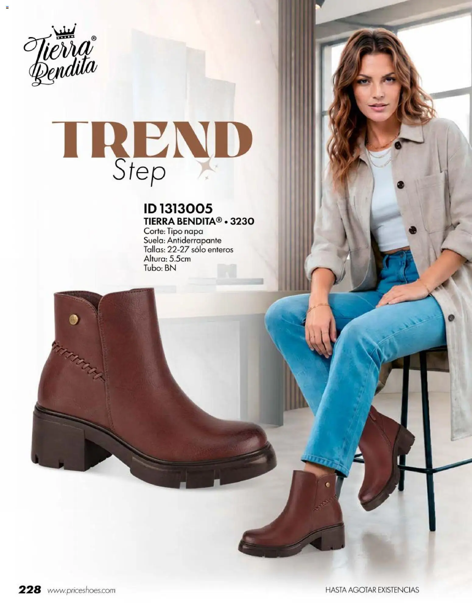 Nuevas ofertas de Price Shoes válidas en toda la República Mexicana desde el 18/07/2026. ¡Encuentra las mejores ofertas en Price Shoes catálogo Botas! | Página: 228