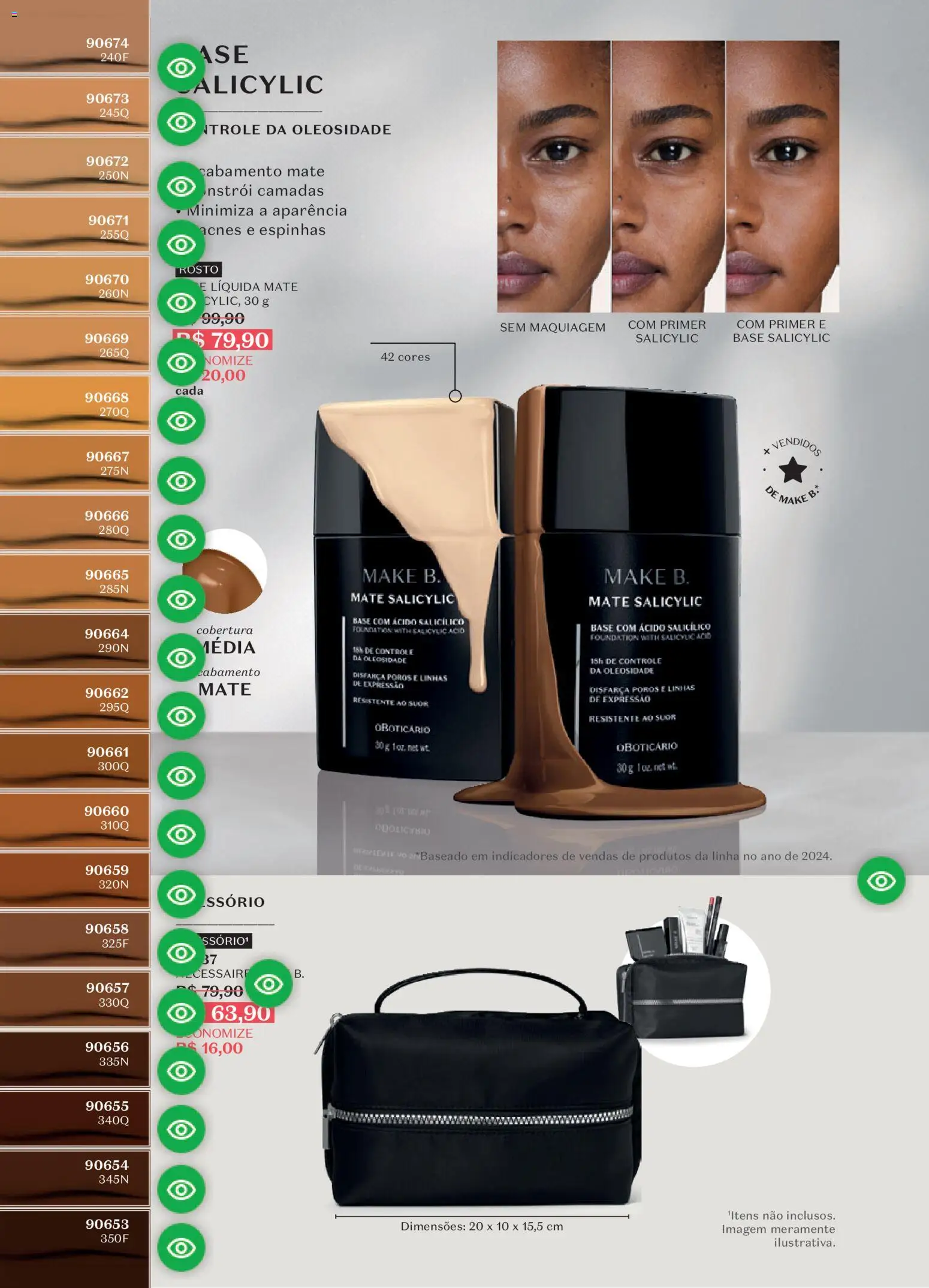 O Boticário Folheto - válido de 10/08/2026 | Página: 10 | Produtos: Maquiagem, Base, Primer