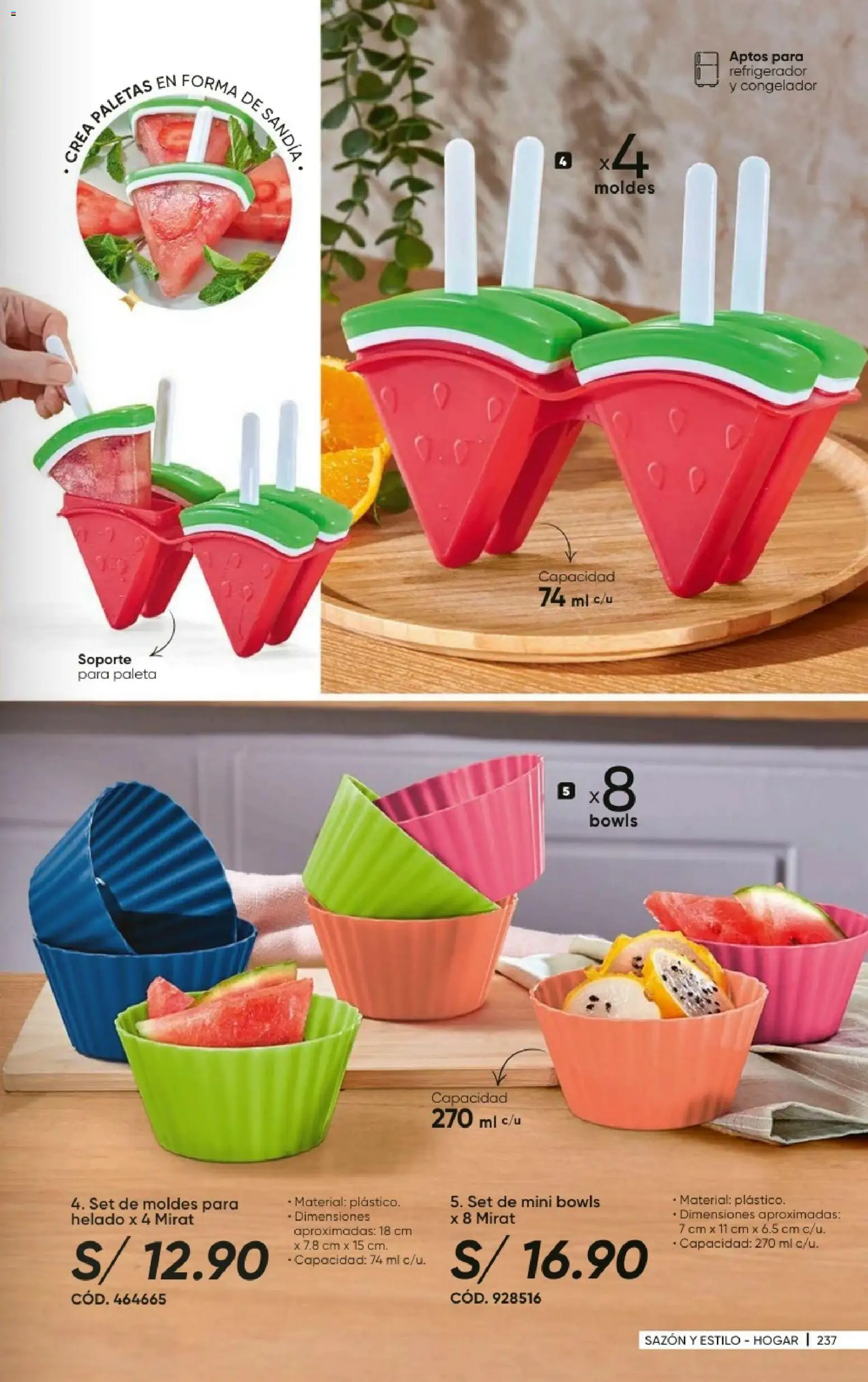 Catálogo Azzorti válido desde 20/09/2026 | Página: 239 | Productos: Helado, Refrigerador, Congelador, Paletas