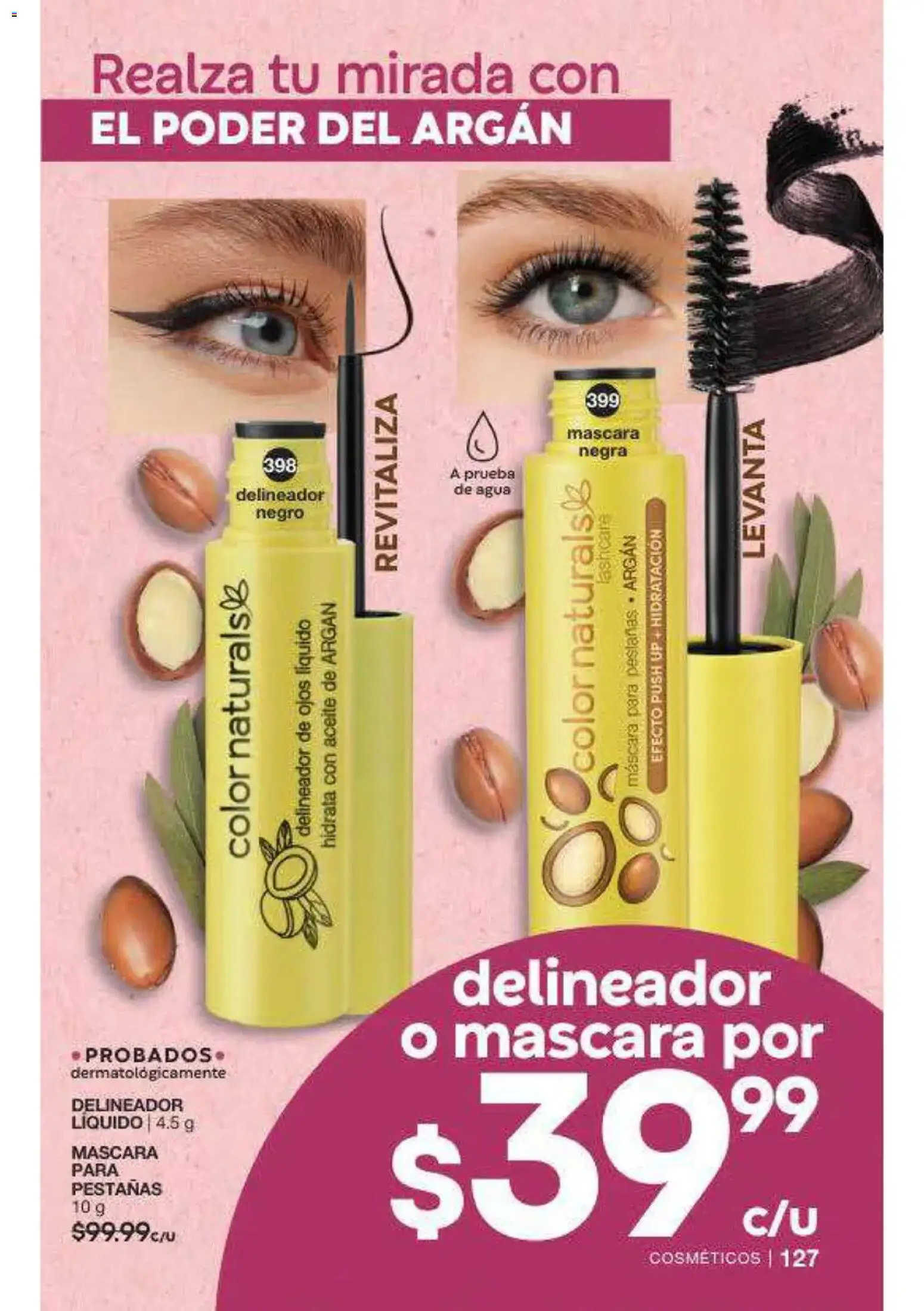 Nuevas ofertas de Fuller válidas en toda la República Mexicana desde el 16/09/2026. ¡Encuentra las mejores ofertas en Fuller campaña 12 2026! | Página: 128 | Productos: Agua, Aceite, Delineador de ojos, Delineador
